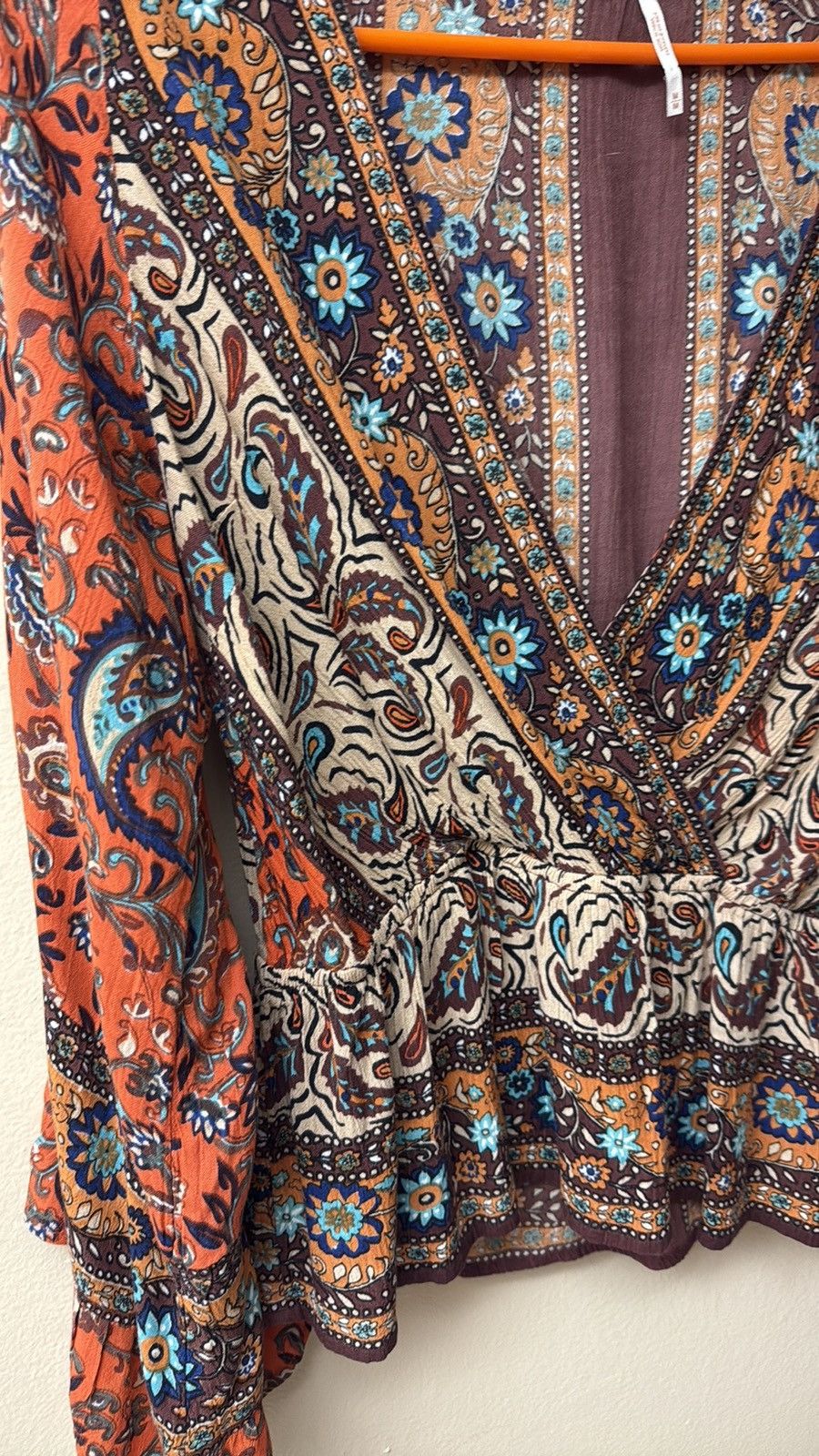 Free People Free People Peplum Wrap top! Size M / US 6-8 / IT 42-44 - 2 Thumbnail