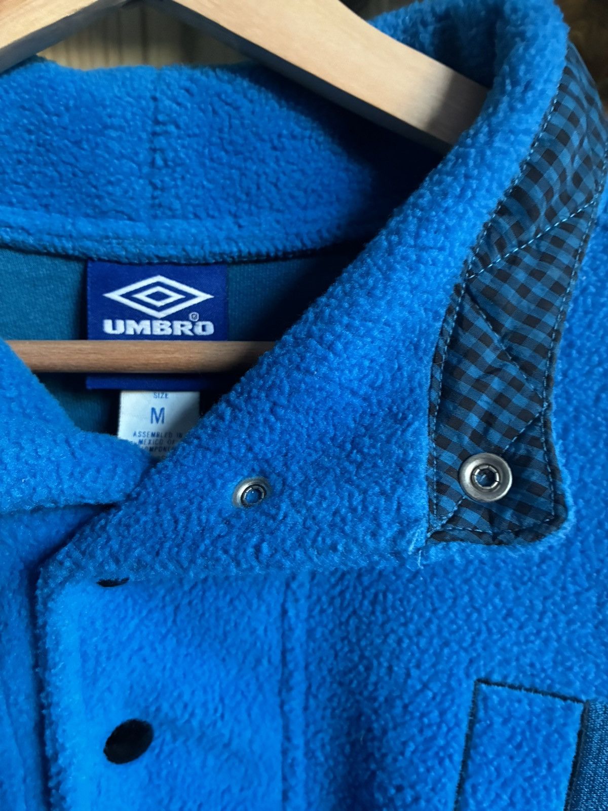 Umbro 90’s Umbro Polar Fleece snap button pullover Size US M / EU 48-50 / 2 - 3 Thumbnail