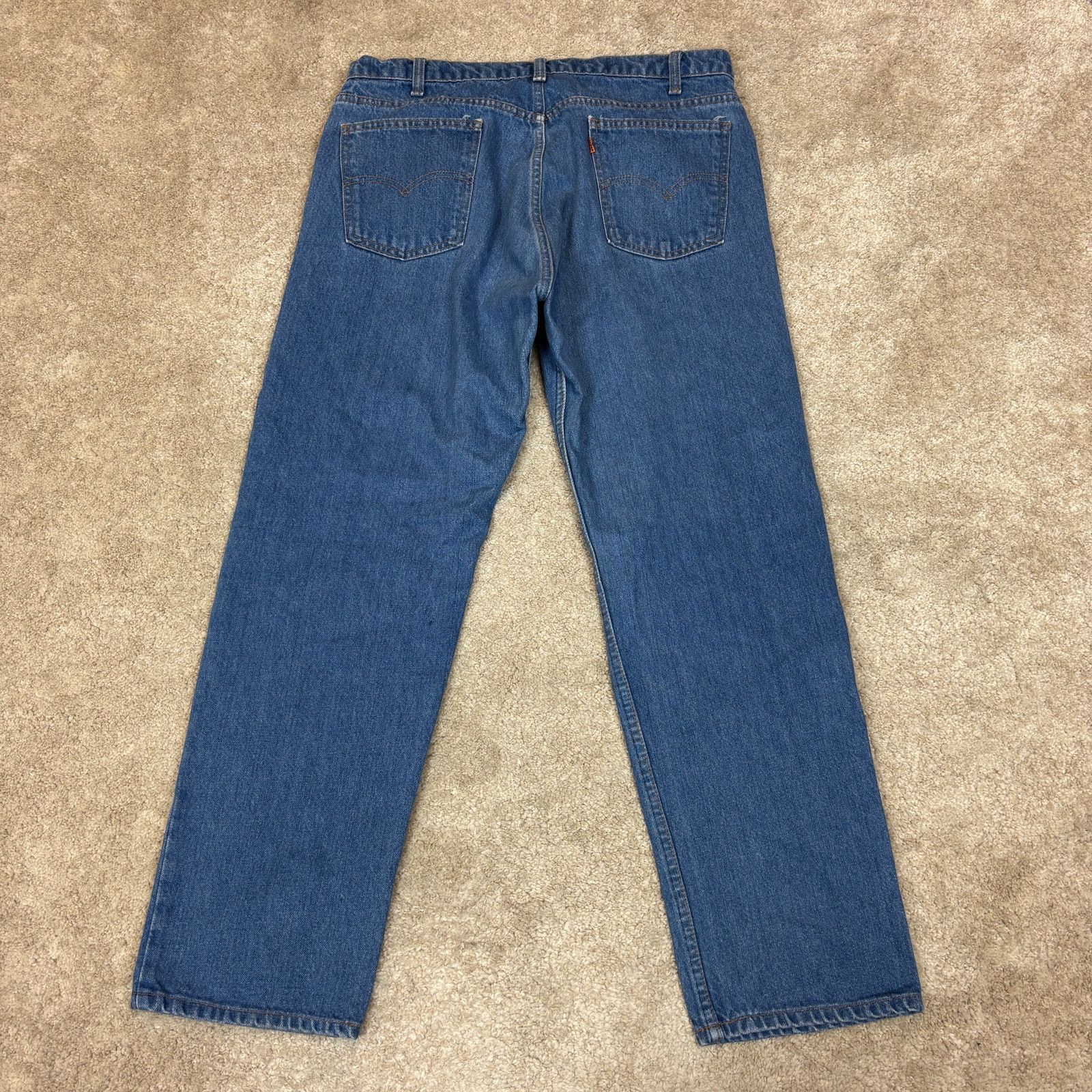 Levi's Vintage 90s Levi's 505 Orange Tab Jeans Men's 38x30 (36x30) Size US 38 / EU 54 - 3 Thumbnail