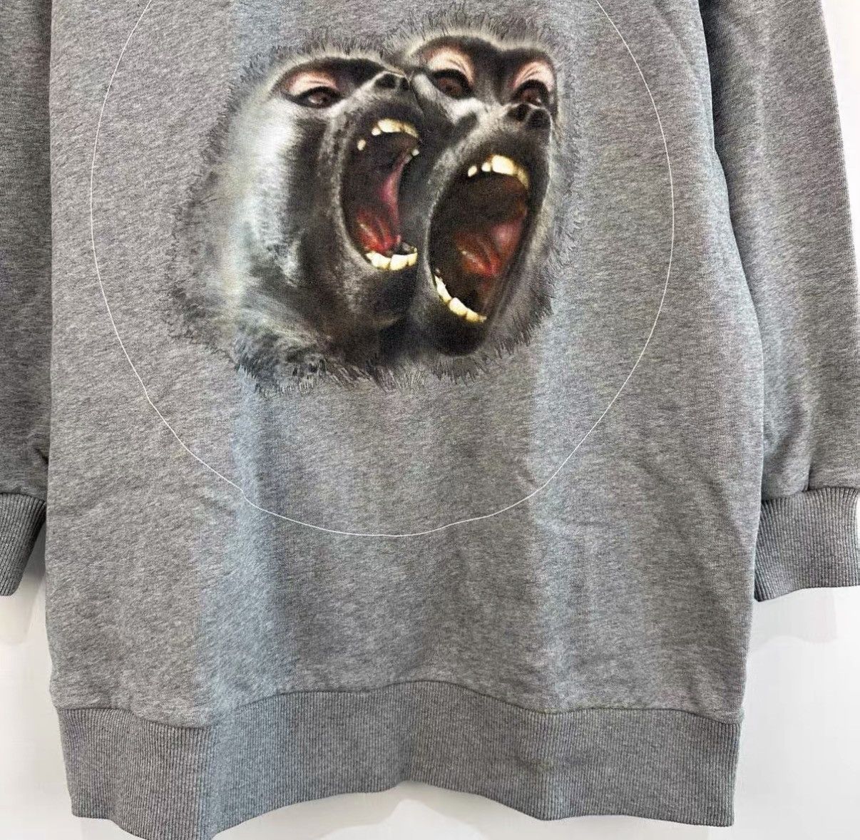 Givenchy Givenchy Double Monkey Print Sweatshirt J42 Size US M / EU 48-50 / 2 - 4 Thumbnail