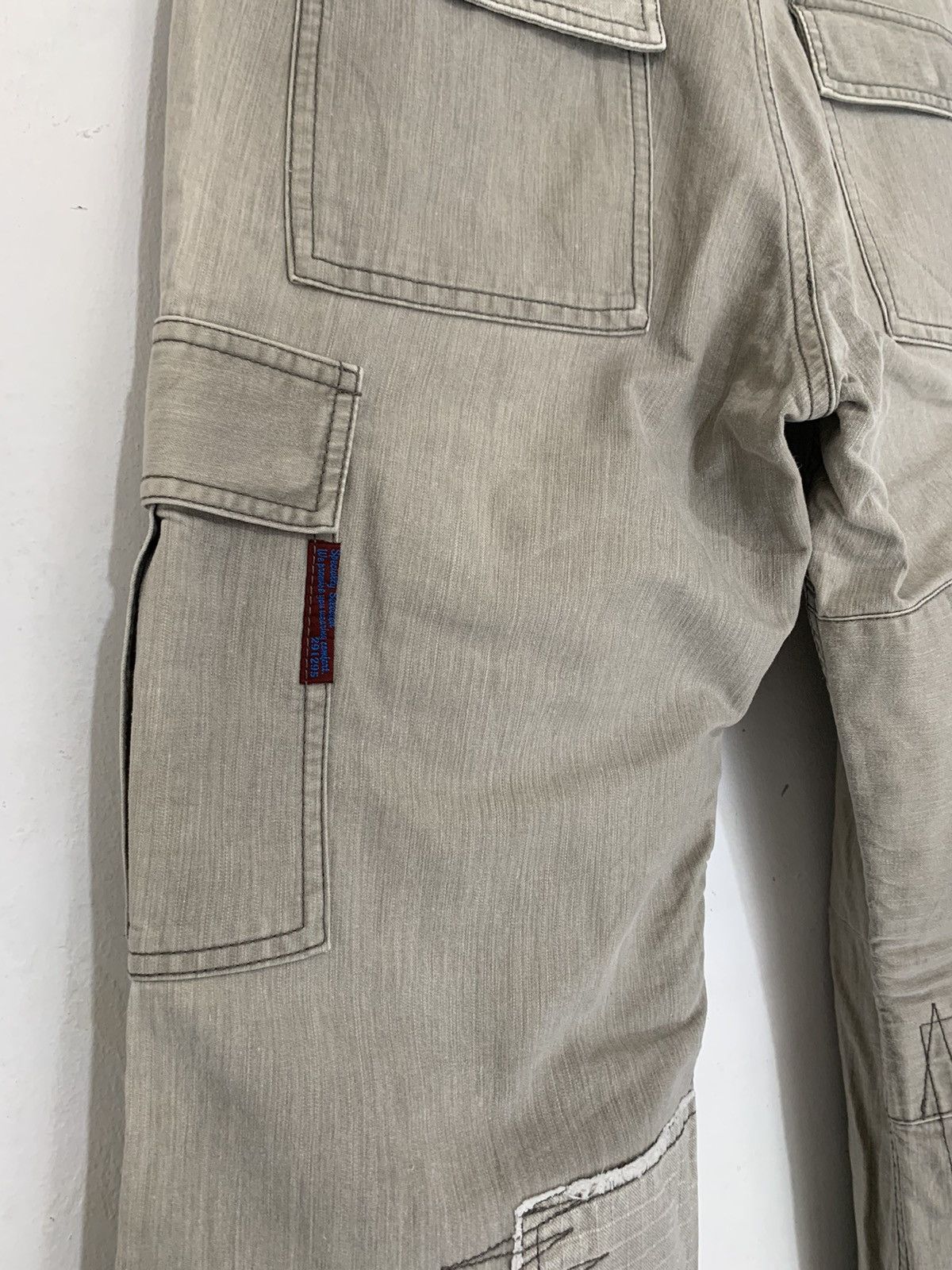 If Six Was Nine 291295 homme patchwork cargo pants Size US 31 - 8 Thumbnail
