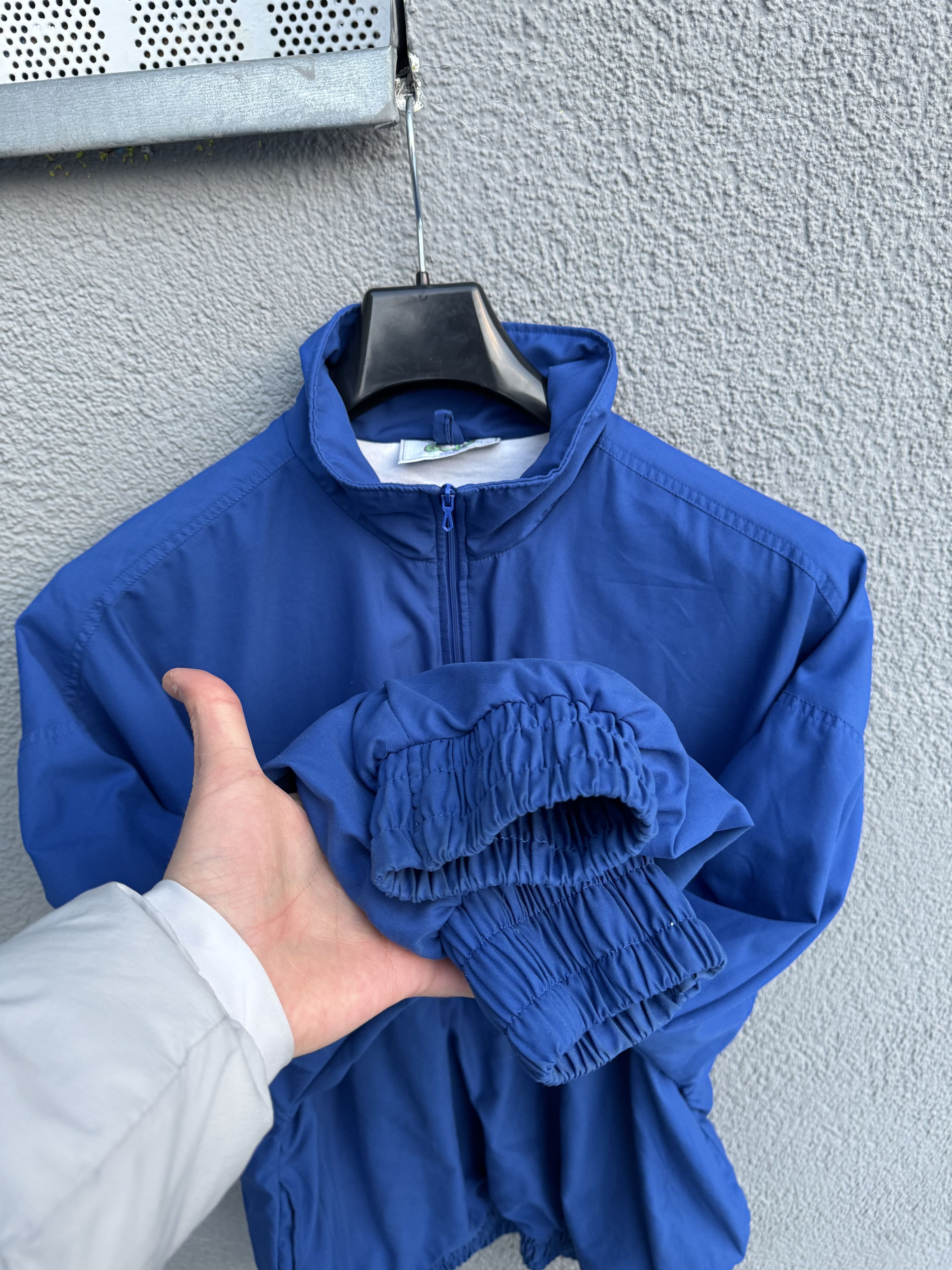 Adidas Vintage Adidas Golf Track Pullover Windbreaker Jacket Blue Size US M / EU 48-50 / 2 - 4 Thumbnail