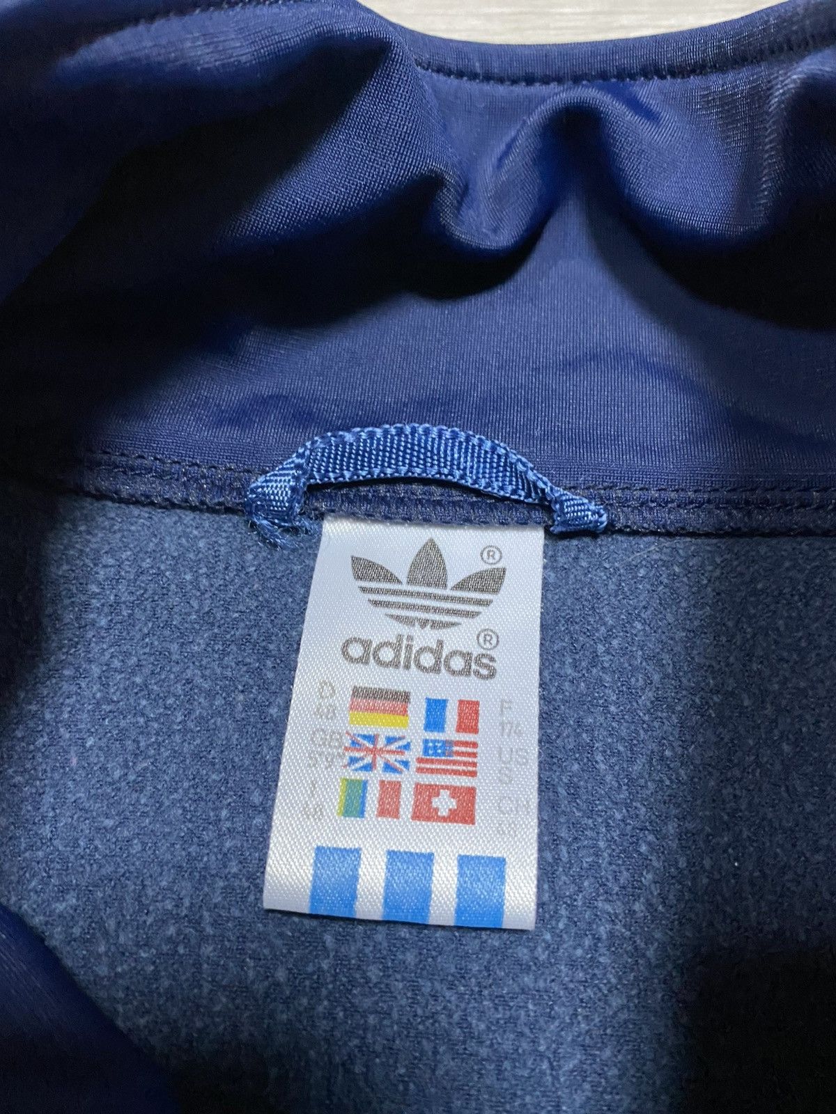 Adidas Adidas West Germany track jacket zip stripes Size US S / EU 44-46 / 1 - 5 Thumbnail