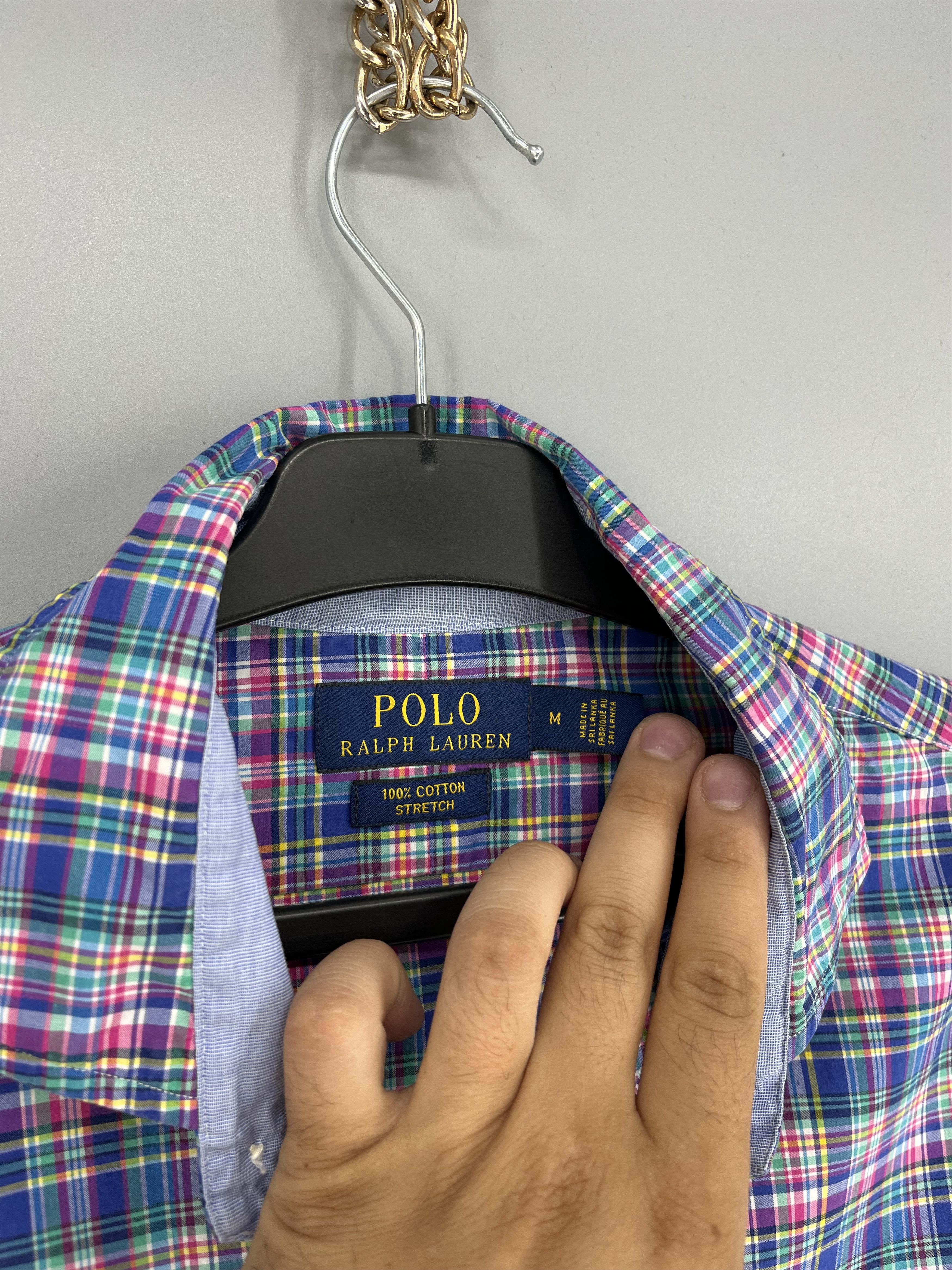 Polo Ralph Lauren Vintage y2k Polo Ralph Lauren Plaid Blake Cotton Flannel Size US M / EU 48-50 / 2 - 7 Thumbnail