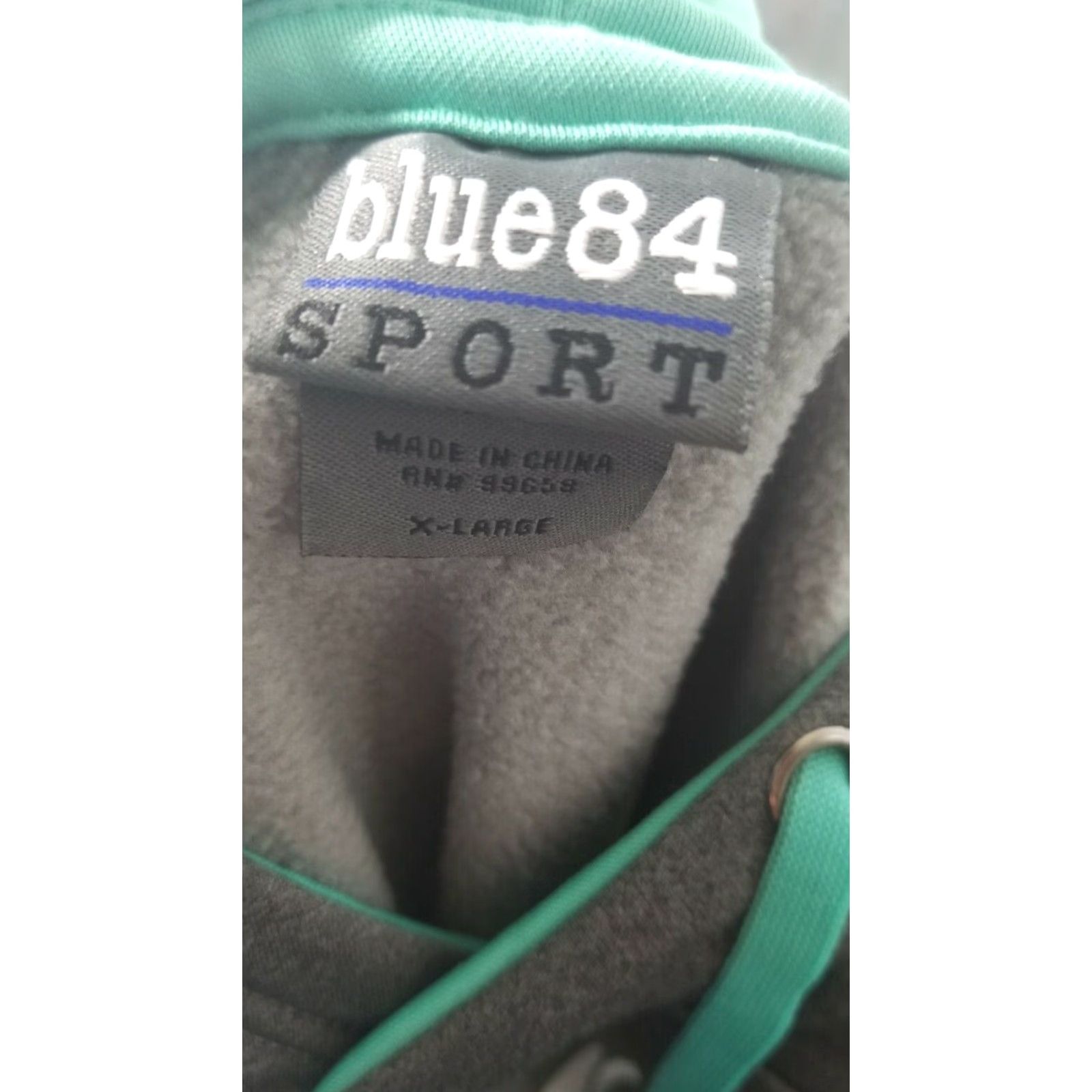 Vintage Womens XL Blue 84 Bristol Motor Speedway Sweatshirt Hoodie Gray (Athleisure) Size XL / US 12-14 / IT 48-50 - 5 Thumbnail