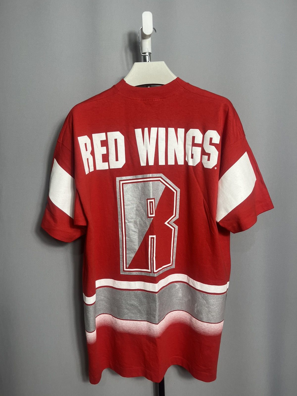 Vintage Vintage 1994 NHL Detroit Red Wings AOP Single Stitch Salem Size US XL / EU 56 / 4 - 7 Thumbnail