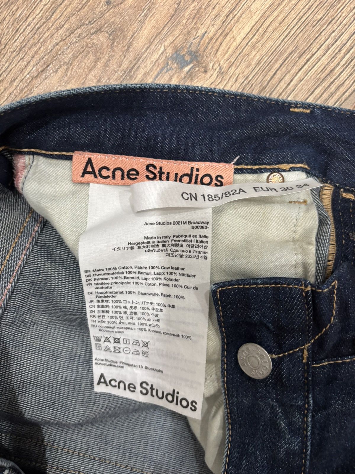 Acne Studios Acne Studios 2021M Broadway Size US 30 / EU 46 - 6 Thumbnail