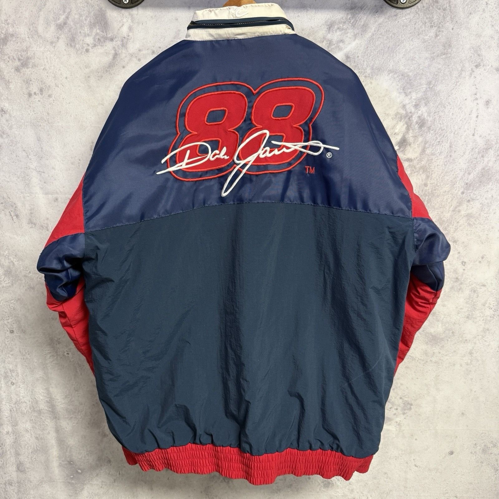 Chase Authentics × NASCAR × Vintage Vintage Dale Jarret Nascar Jacket Mens Large Chase Aut Size US L / EU 52-54 / 3 - 2 Thumbnail