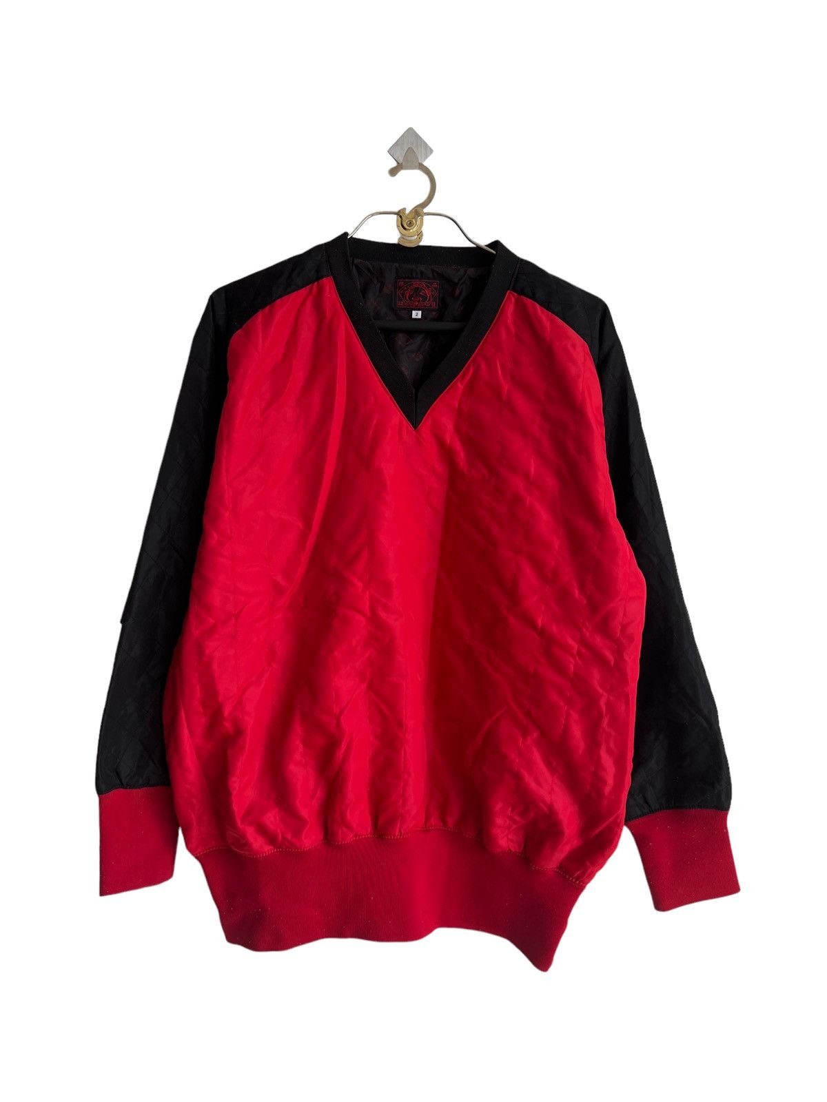 Evisu Y2K Evisu LV Monogram Jacquard Daicock Pocket Quilt Bomber Size US L / EU 52-54 / 3 - 4 Thumbnail