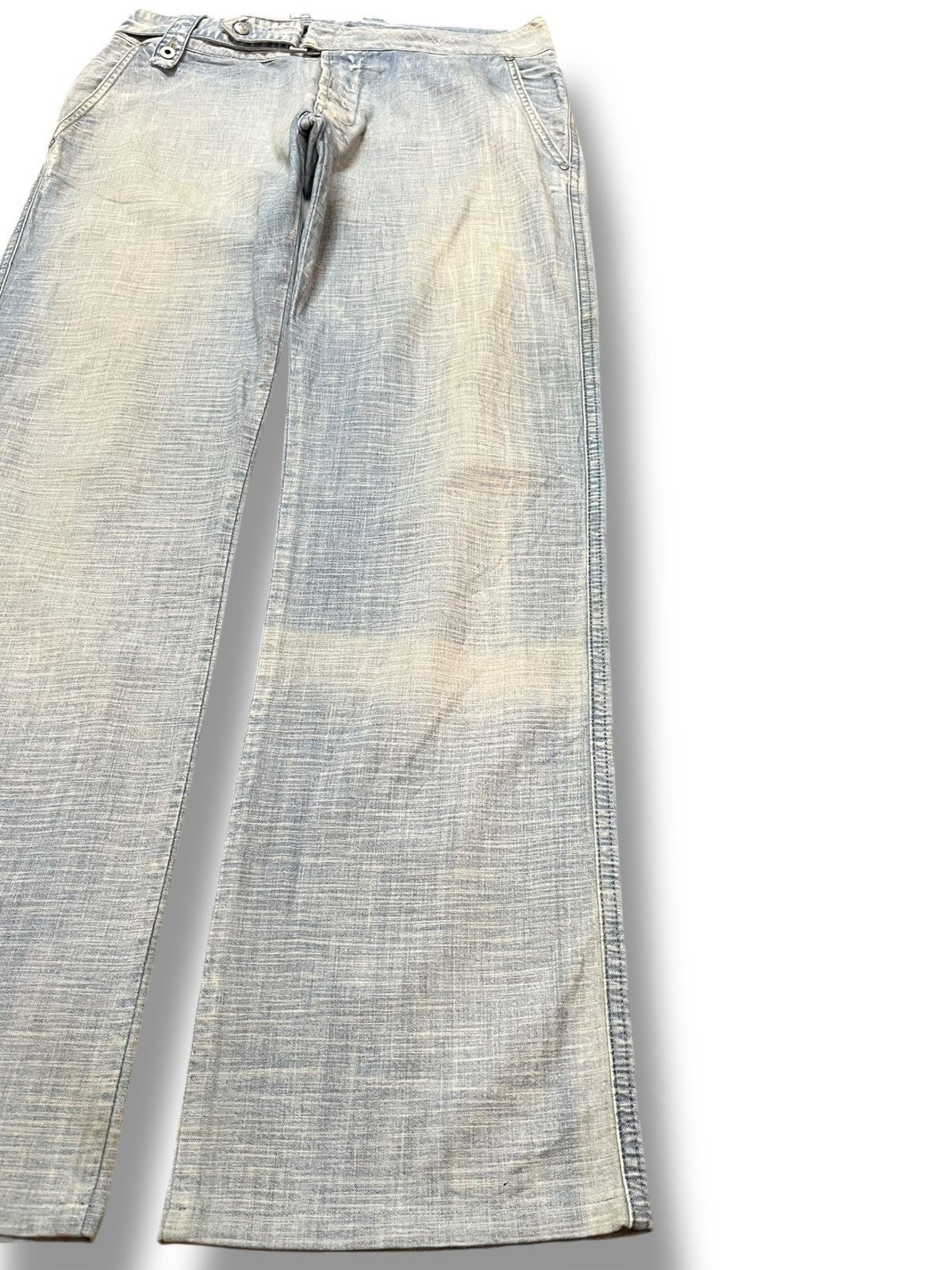 Diesel Vintage Diesel Faded Baggy Wide Leg Skater Denim Size US 32 / EU 48 - 4 Thumbnail