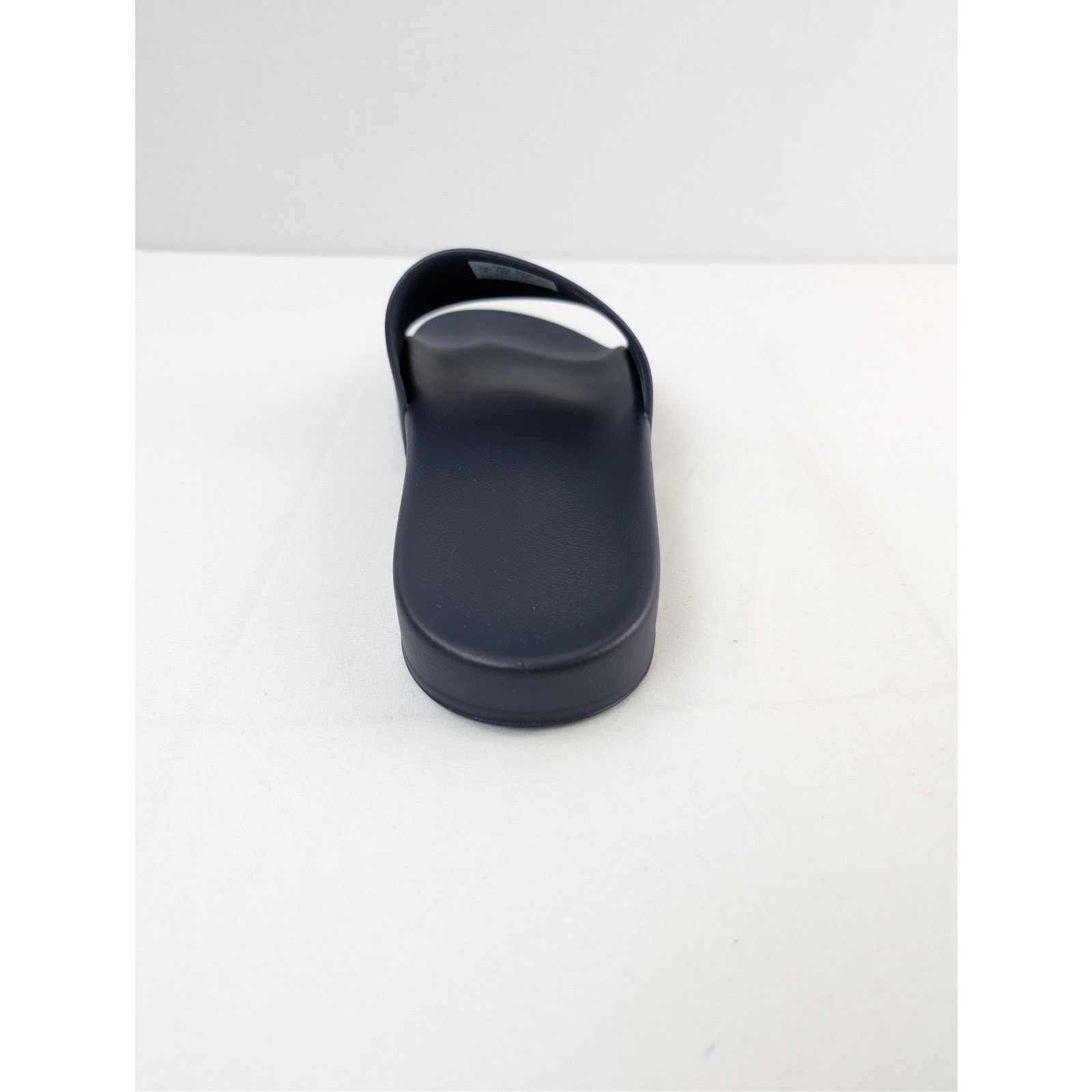 Balenciaga o1rshd1 Smooth Rubber Pool Slide Slider Slipper Navy/White Size US 10 / EU 43 - 15 Thumbnail