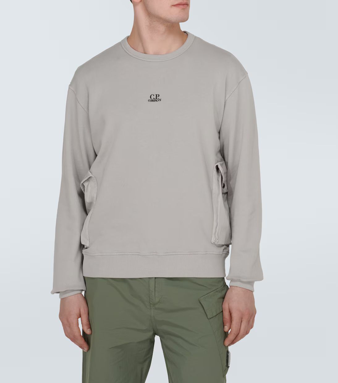 C.P. Company o1y1224 Crewneck Sweatshirt in Grey Size US S / EU 44-46 / 1 - 2 Thumbnail