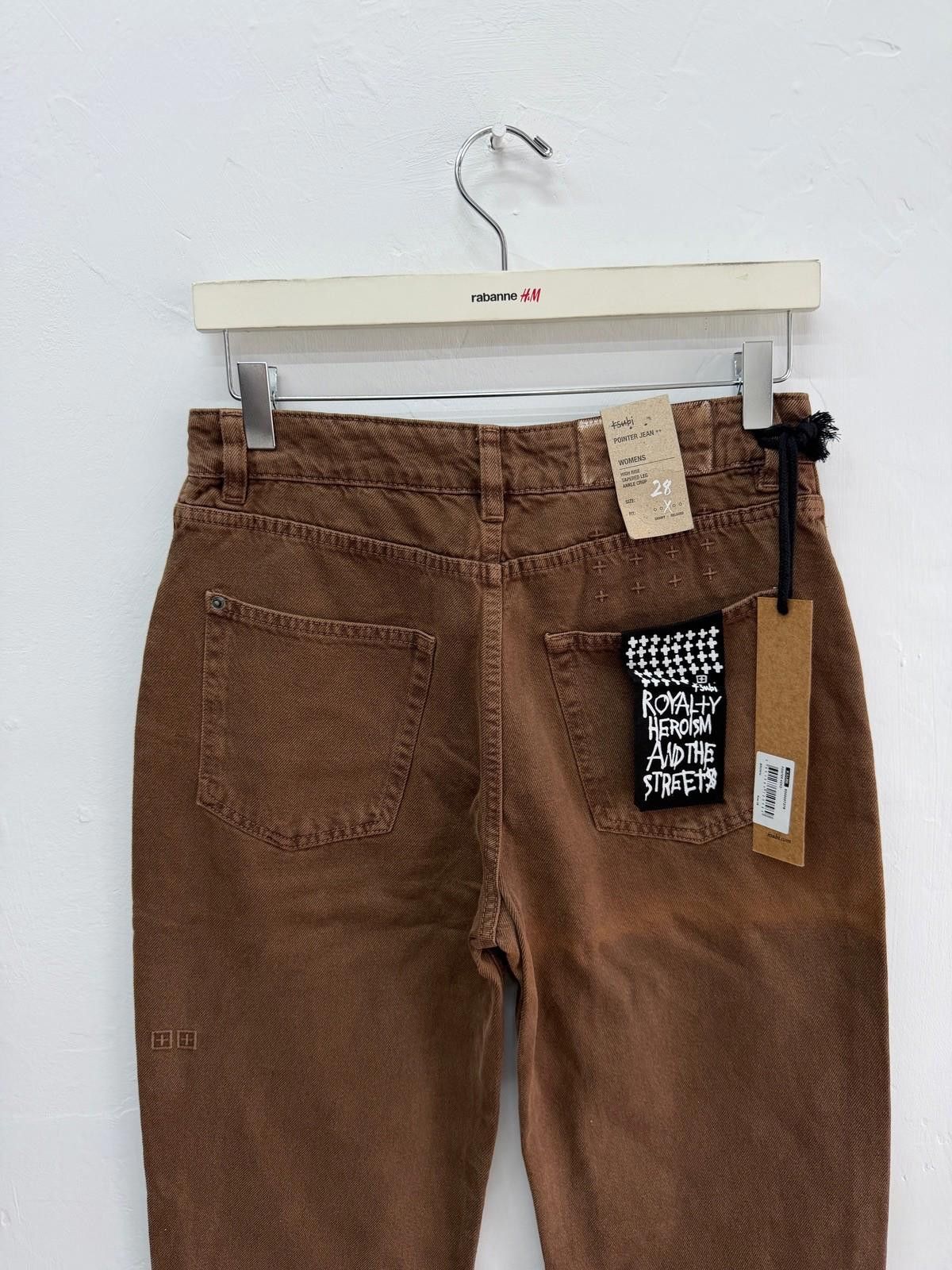 Ksubi new ksubi womens denim jeans pointer brown koko 28 10 Size 28" / US 6 / IT 42 - 6 Thumbnail