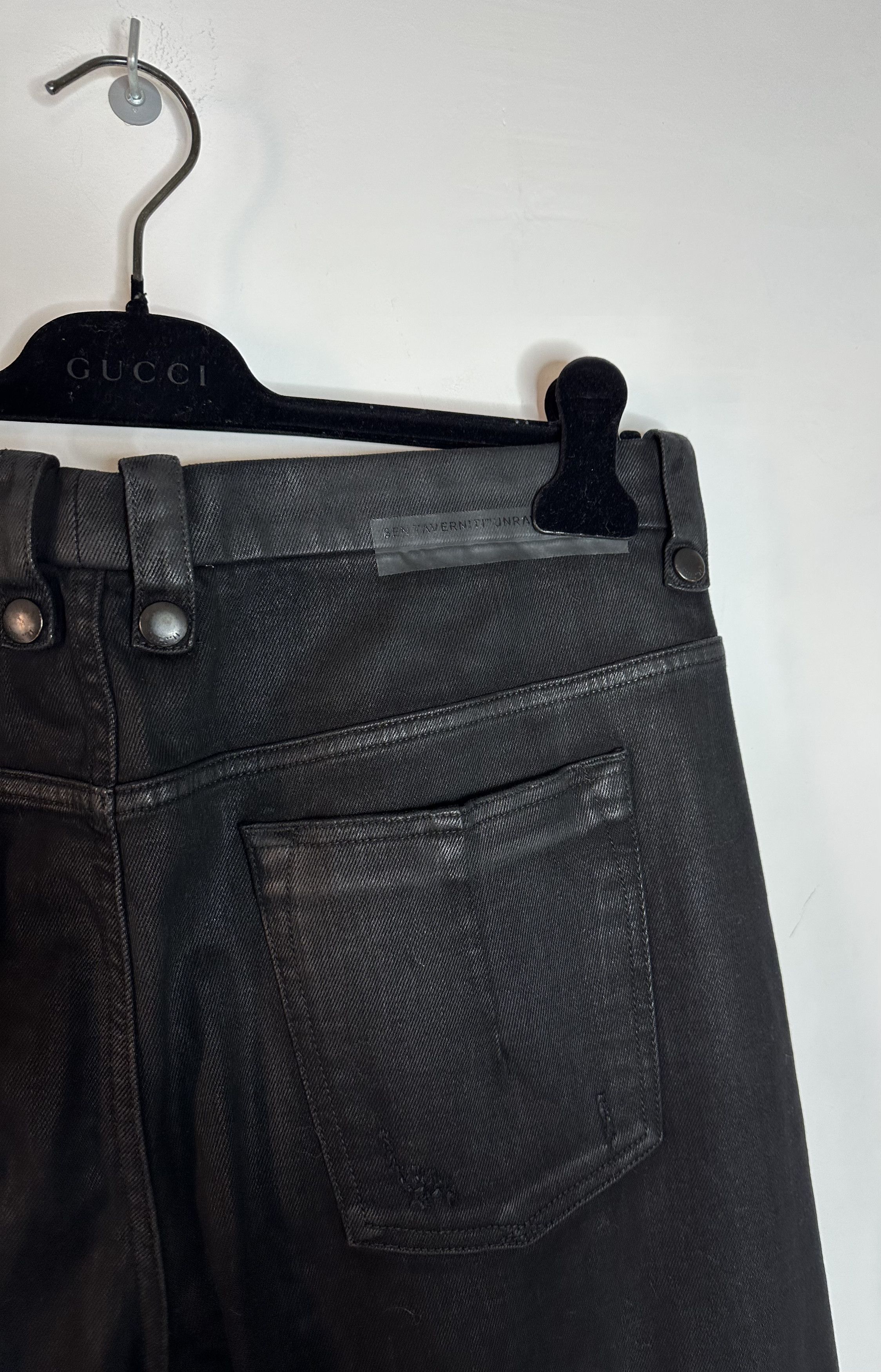 BEN TRAVENITY JEANS BLACK LOGO 195