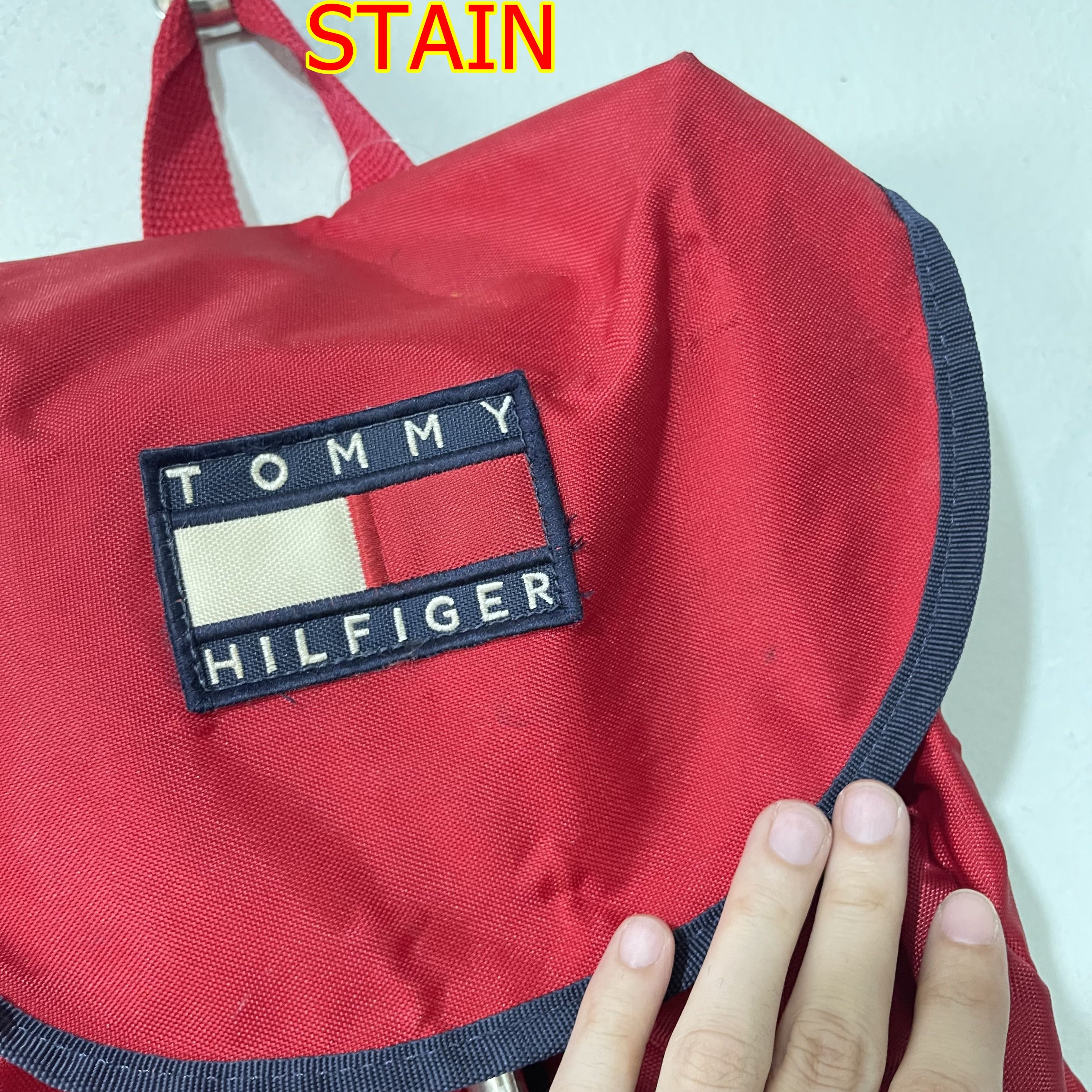 Tommy Hilfiger Vintage 90s Tommy Hilfiger Backpack Size ONE SIZE - 13 Thumbnail