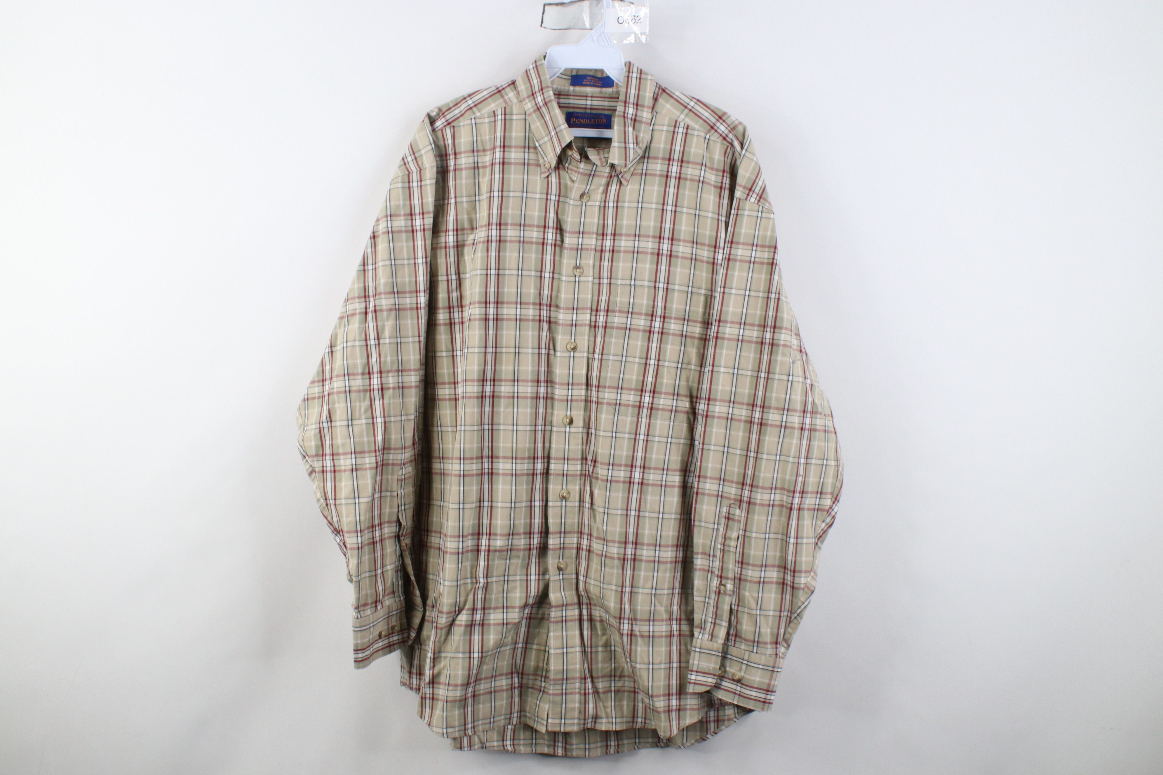 Pendleton Vintage 90s Pendleton Collared Button Down Shirt Cotton Size US M / EU 48-50 / 2 - 1 Thumbnail
