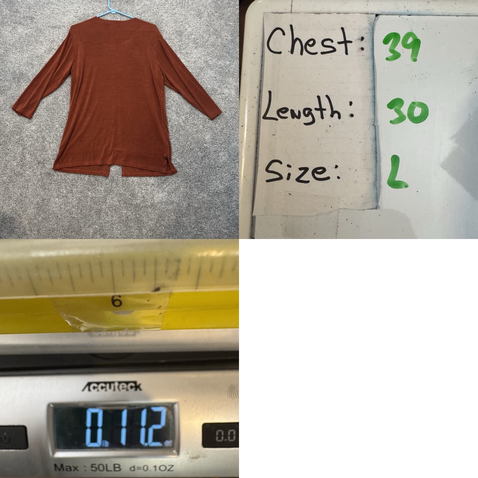 Vintage VINTAGE Impressions Cardigan Top L Women Brown Slinky Office Chic Lagenlook 3/4 Sleeve V-Neck Size L / US 10 / IT 46 - 8 Thumbnail