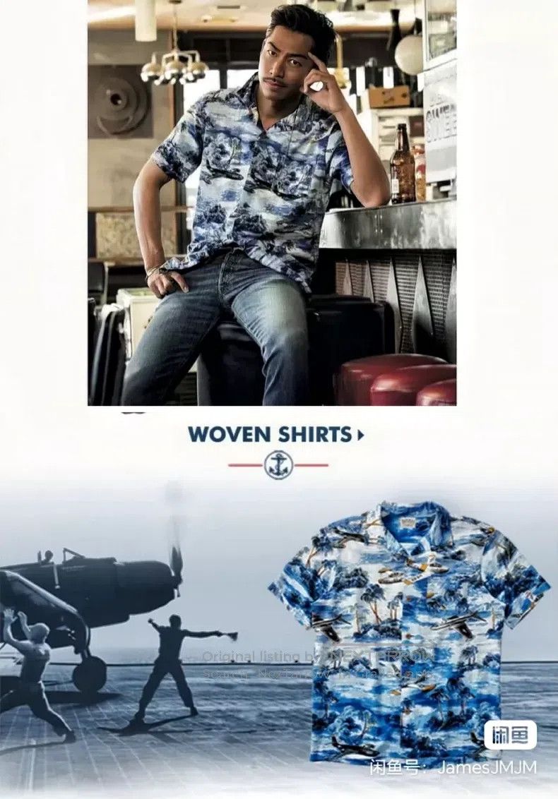 RRL Ralph Lauren RRL Ralph Lauren Hawaiian short sleeved shirt Size US M / EU 48-50 / 2 - 2 Thumbnail
