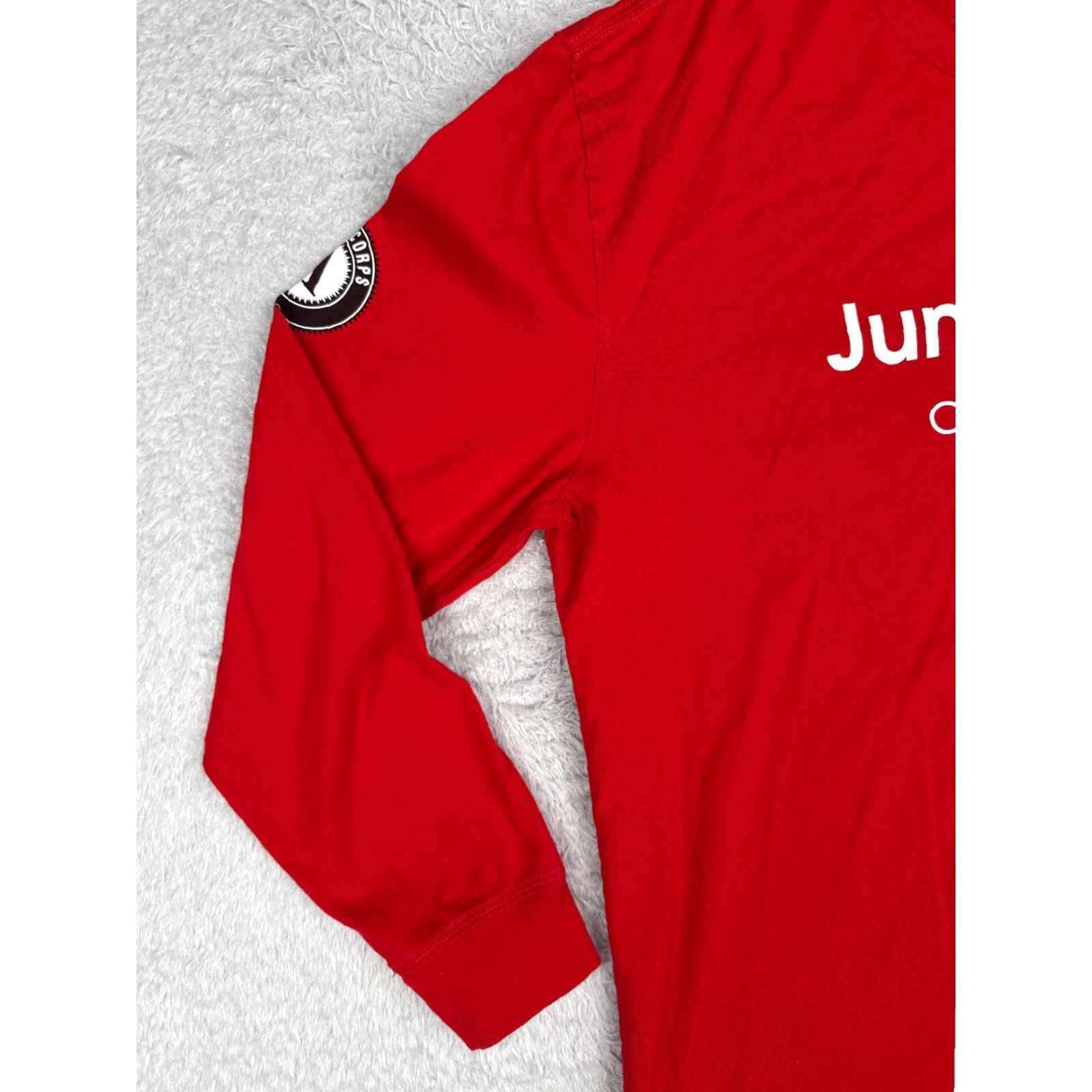 Tommy Hilfiger Tommy Hilfiger Shirt Adult XL Red Long Sleeve Cotton Jersey Logo Size US XL / EU 56 / 4 - 3 Thumbnail