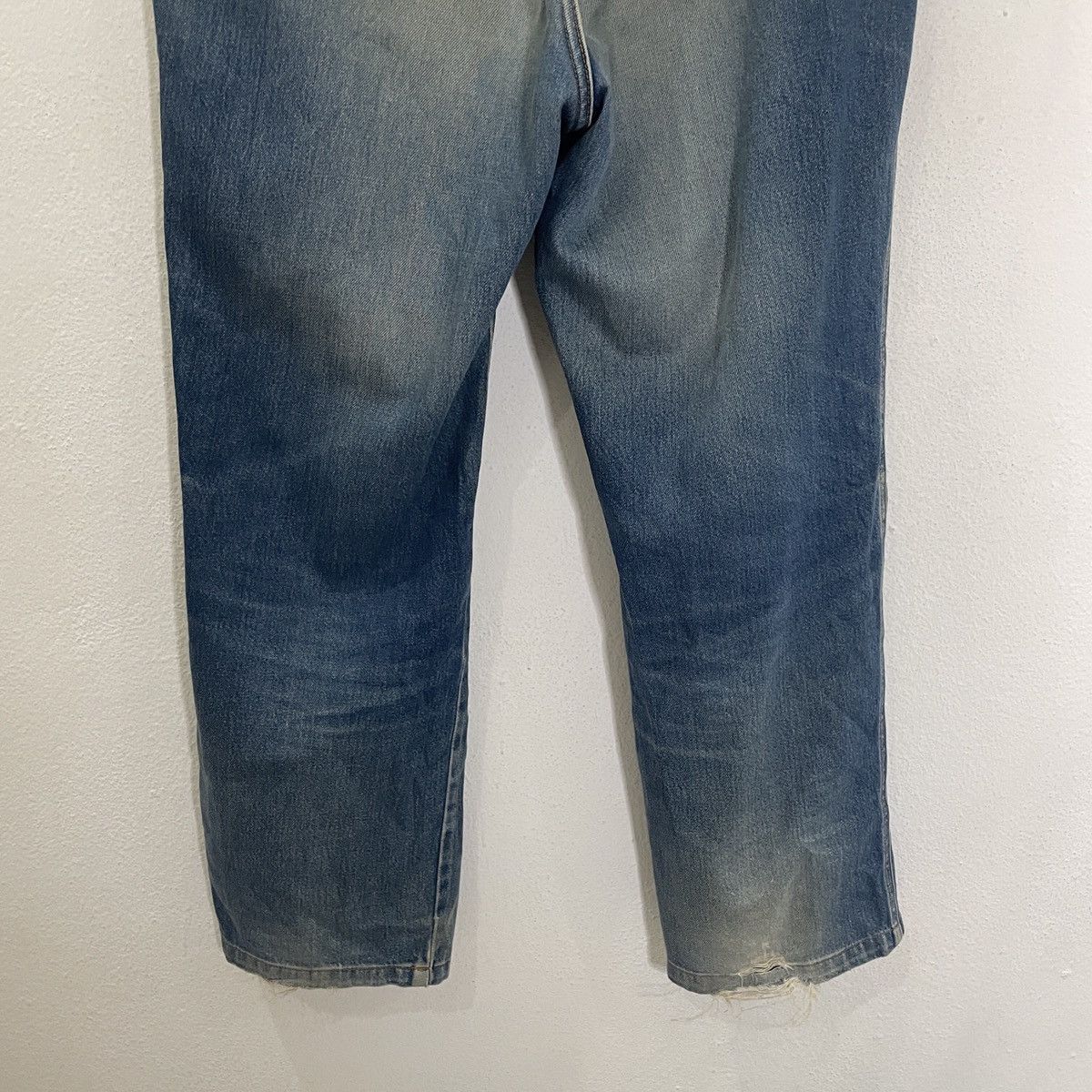 Lancel Vintage Lancel Distressed Denim Jeans Size US 37 - 10 Thumbnail