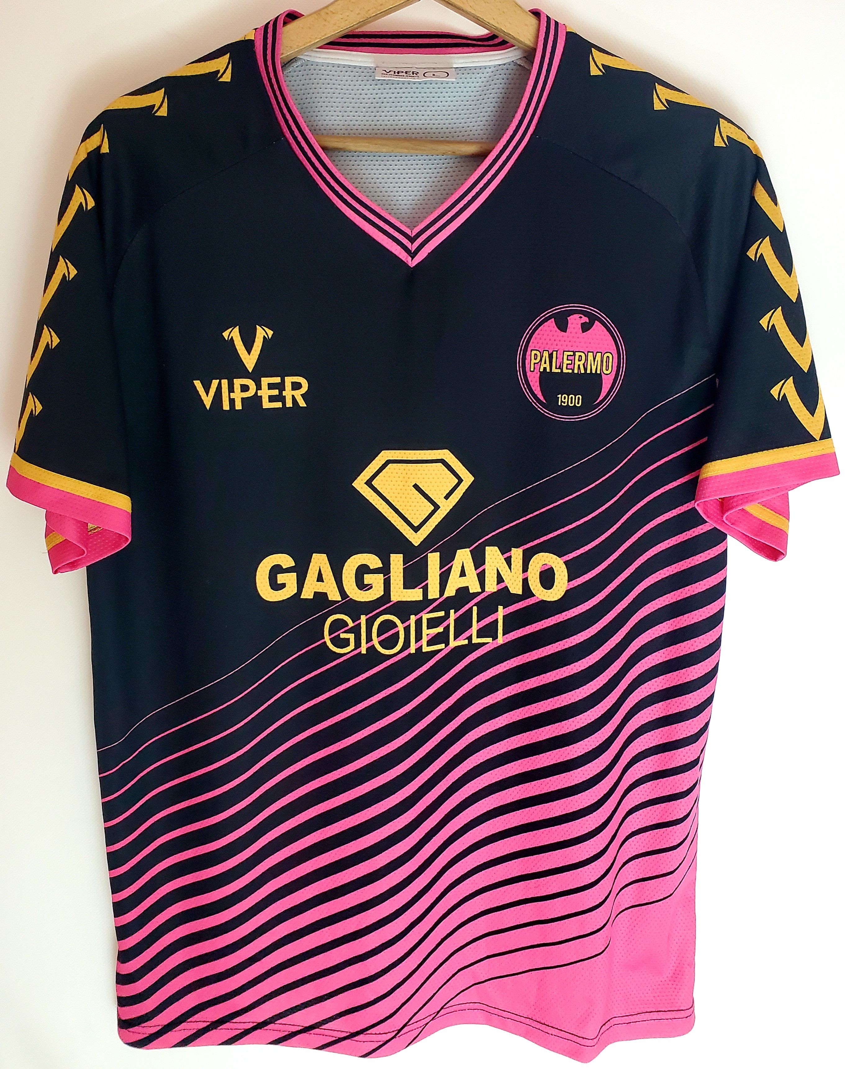 Sports Specialties Palermo 2024-2025 Away soccer jersey perfect condition L Size US L / EU 52-54 / 3 - 1 Thumbnail