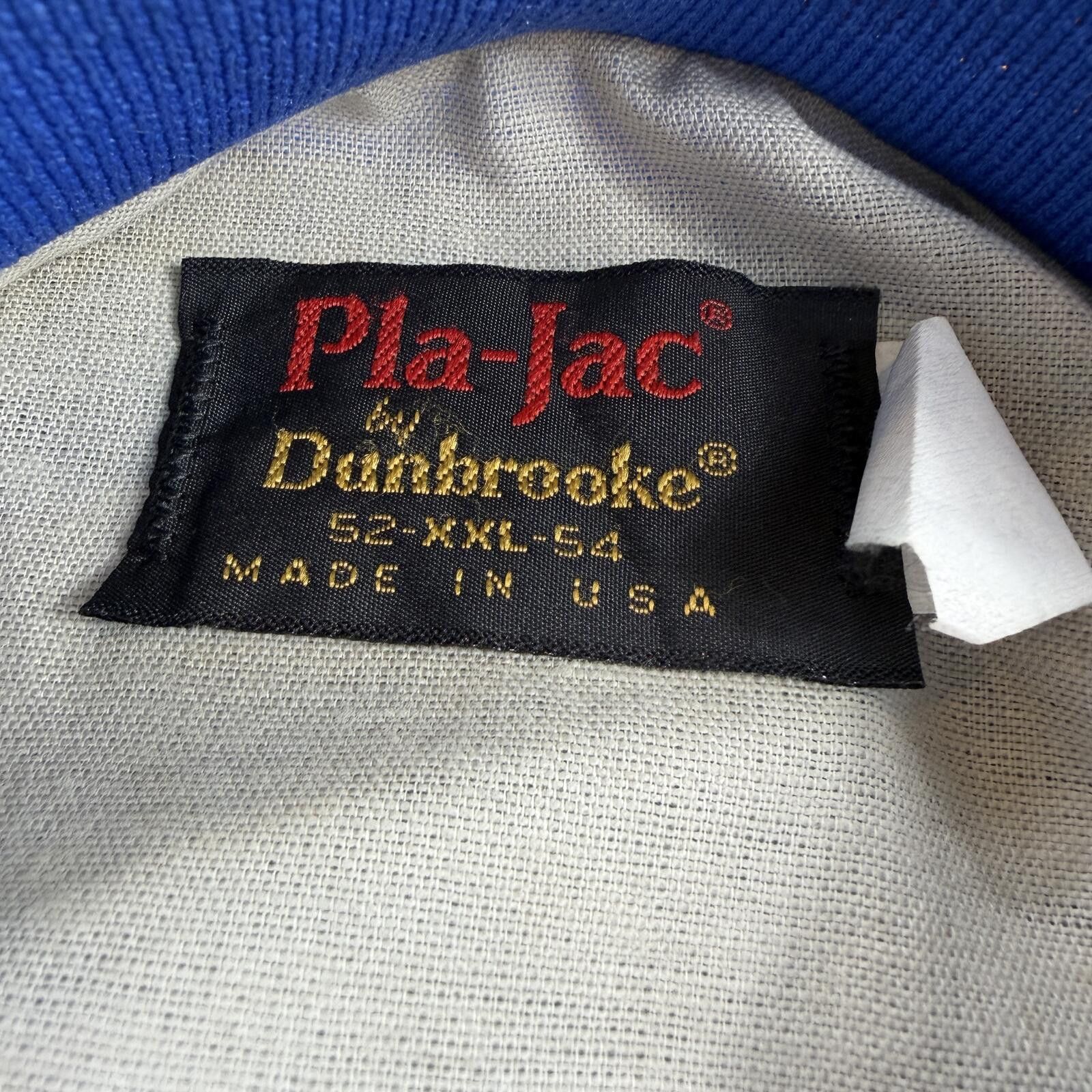 Dunbrooke Vintage 90s Pla-Jac Dunbrooke Blue Coach Jacket USA XXL Size US XXL / EU 58 / 5 - 5 Thumbnail