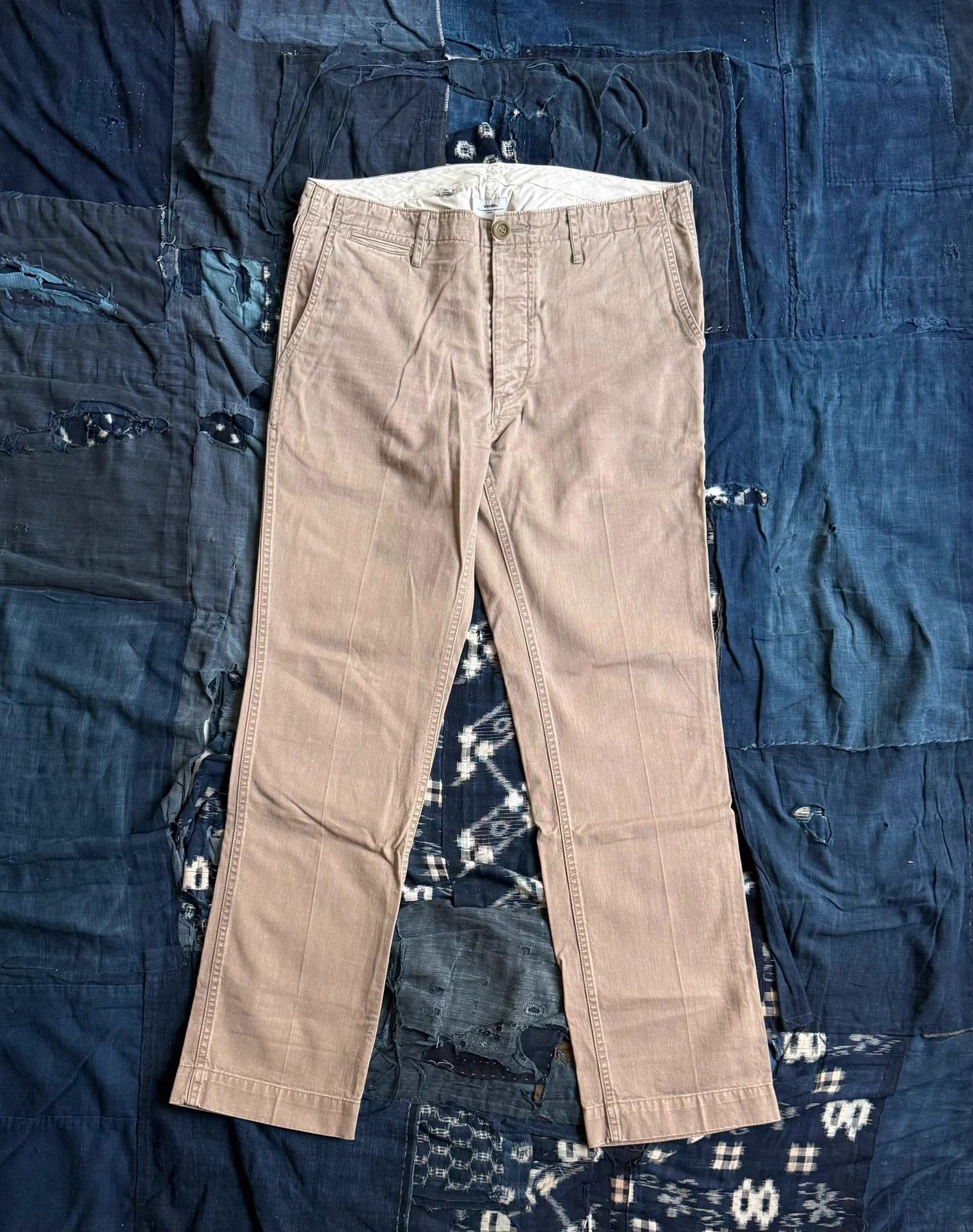Visvim VISVIM 13AW Chino Pants - Light Brown - Size 3 Size US 36 / EU 52 - 1 Thumbnail