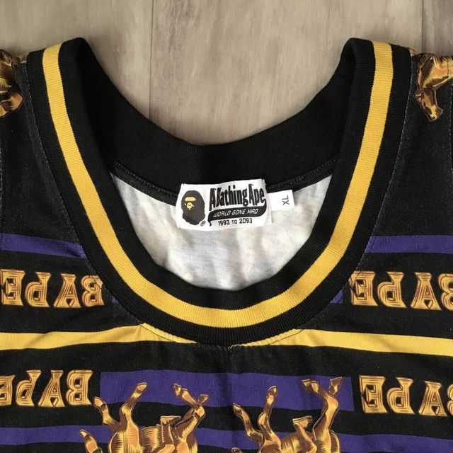Bape BAPE DOUBLE APE HEAD Tank Top a bathing ape Size US XL / EU 56 / 4 - 4 Thumbnail