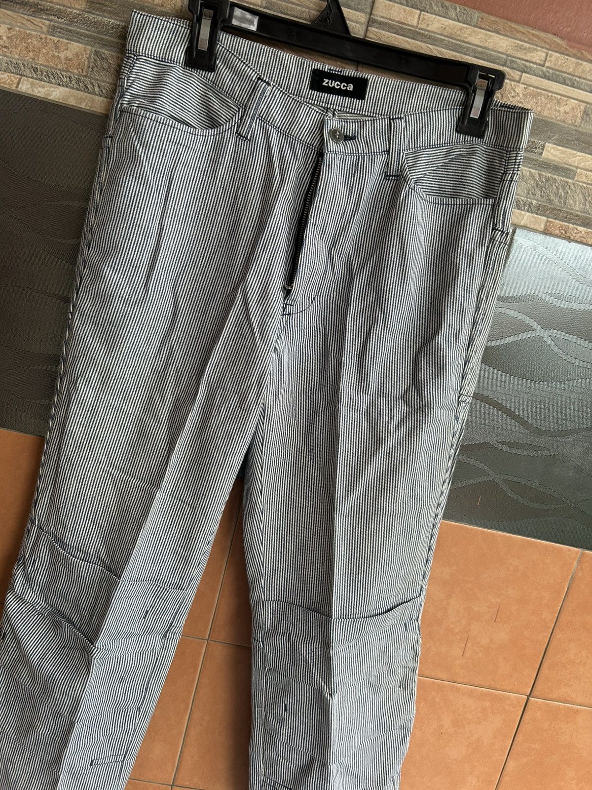 Zucca ZUCCA HICKORY STRIPE DENIM Size US 30 / EU 46 - 2 Thumbnail