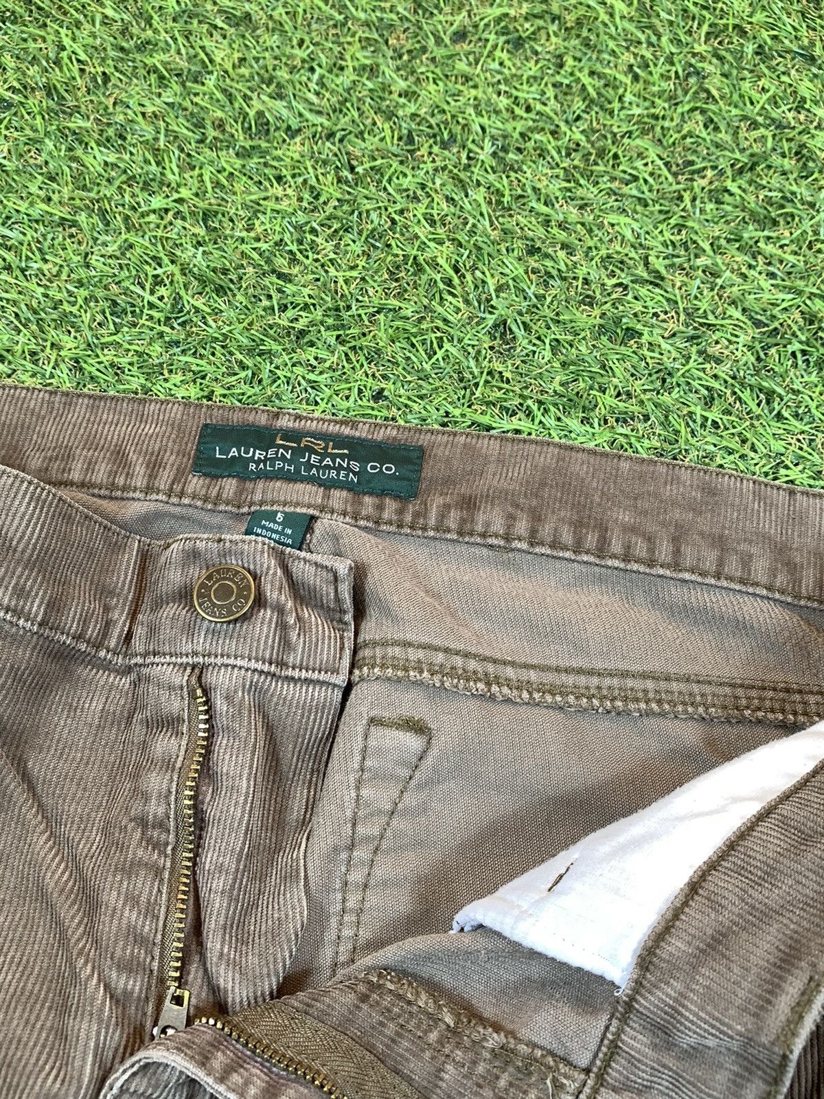 Lauren Ralph Lauren Lauren Ralph Lauren LRL Corduroy Pants luxury style Size 6 Size 28" / US 6 / IT 42 - 5 Thumbnail