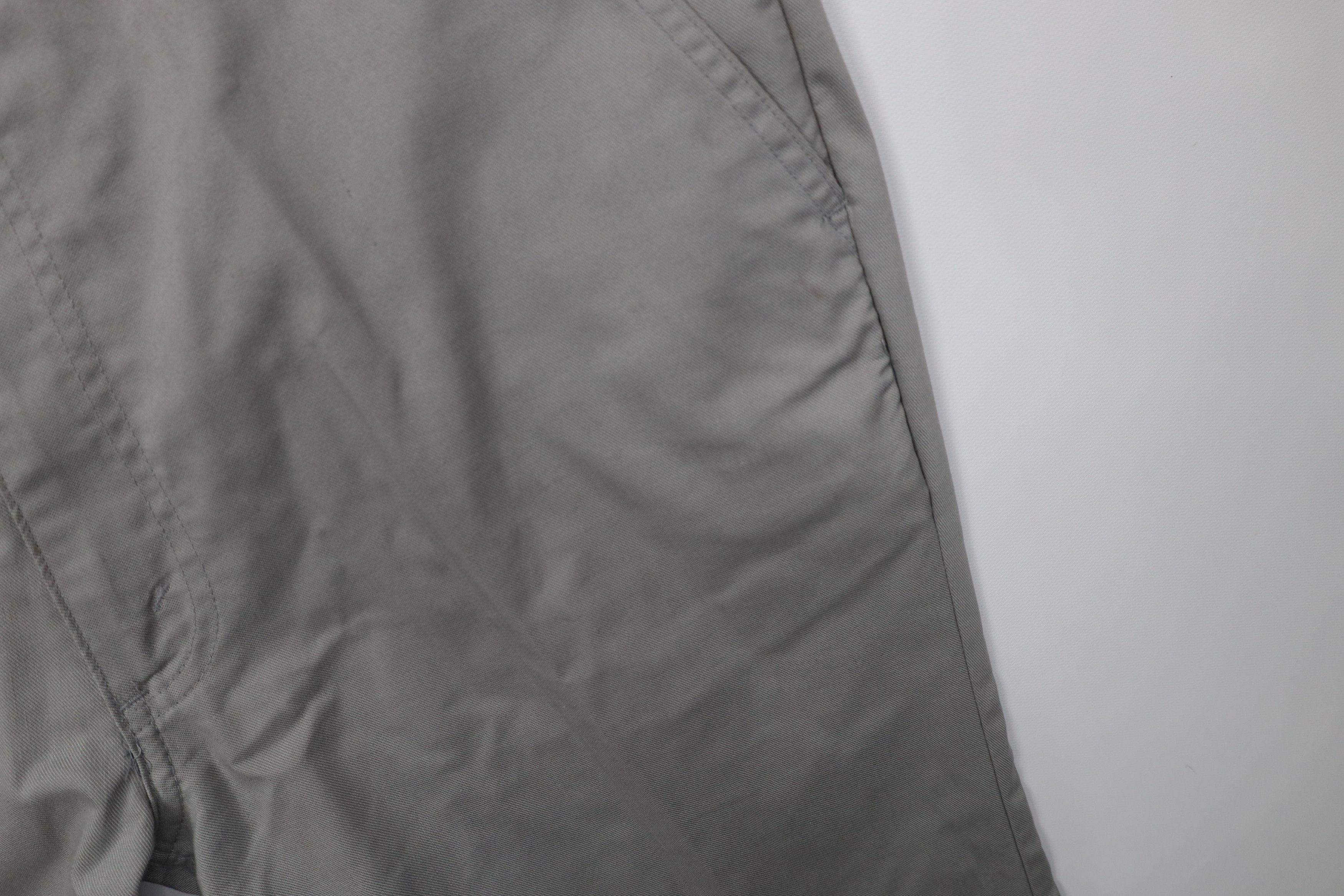 Vintage Vintage 70s Streetwear Flared Wide Leg Twill Pants Gray Size US 36 / EU 52 - 7 Thumbnail