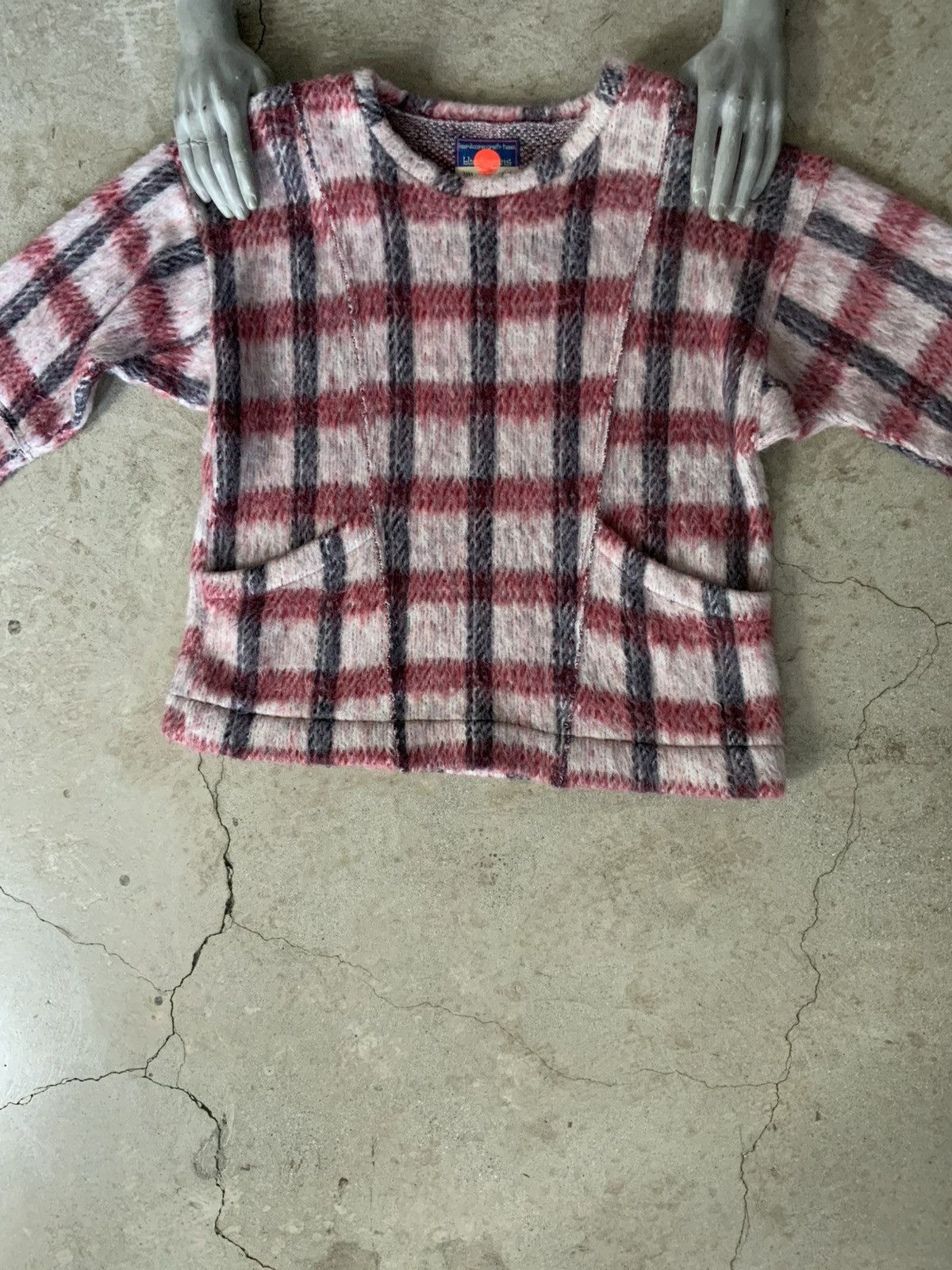 Blackmeans BLACKMEANS SLASH AND SEW WOOL SWEATER Size US M / EU 48-50 / 2 - 1 Thumbnail