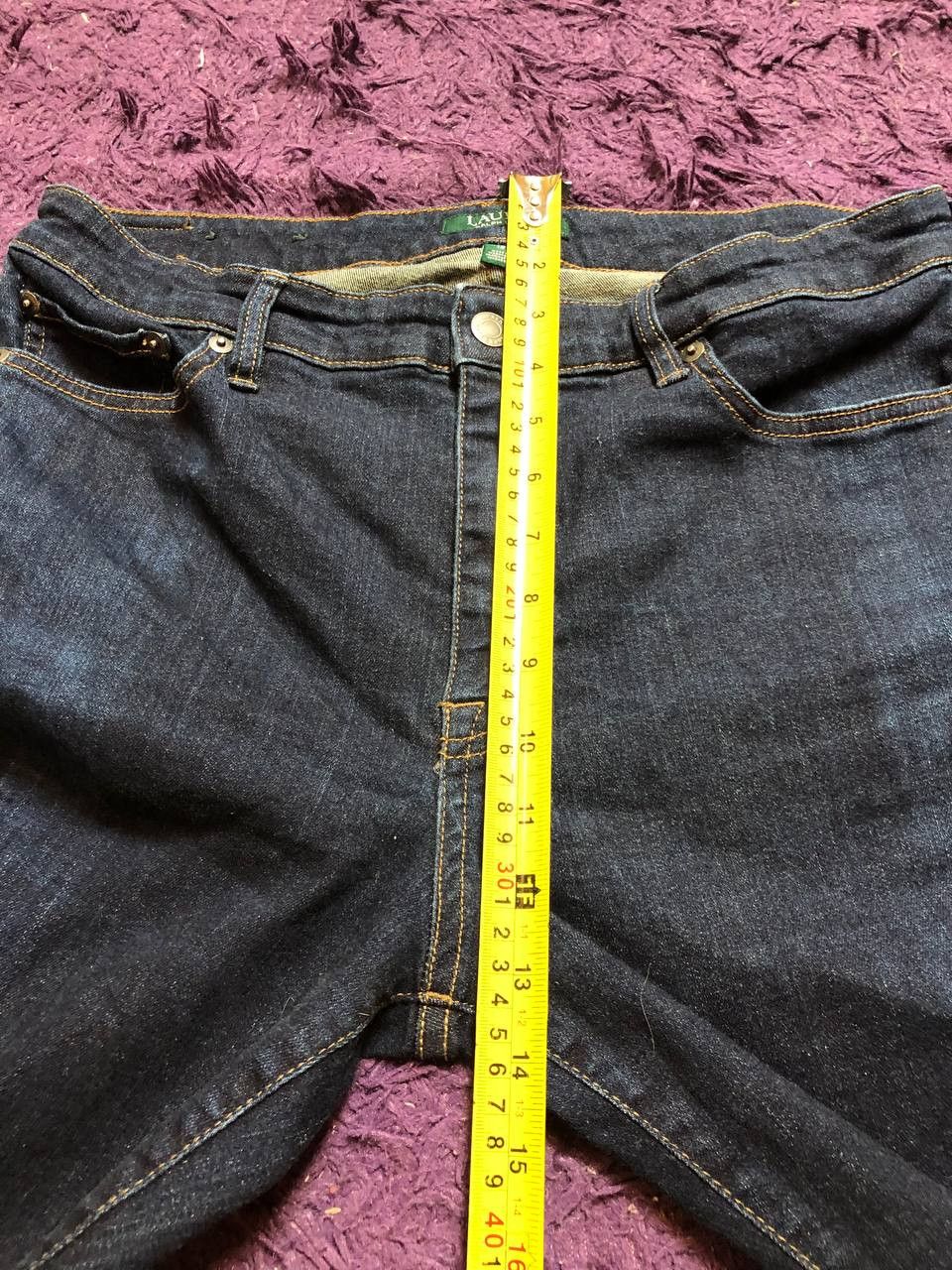 Ralph Lauren Vintage Ralph Lauren Straight Fit Denim Jeans Size 12 Size 34" / US 12 / IT 48 - 16 Thumbnail