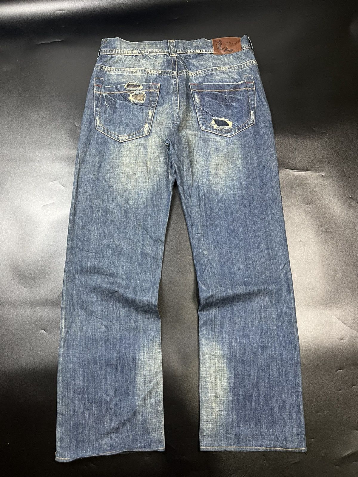 Hysteric Glamour japanese Osaka Big Train patchwork Suede Size US 34 / EU 50 - 3 Thumbnail