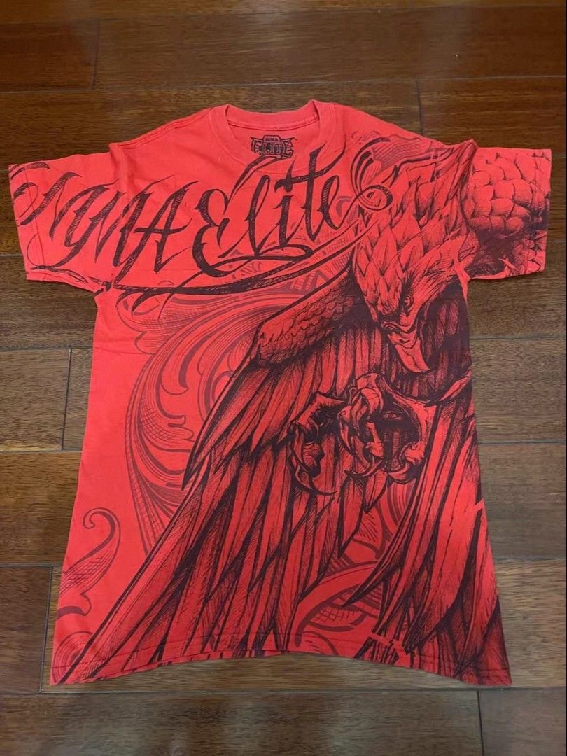 Affliction mma elite grunge affliction style t-shirt Size US M / EU 48-50 / 2 - 1 Thumbnail