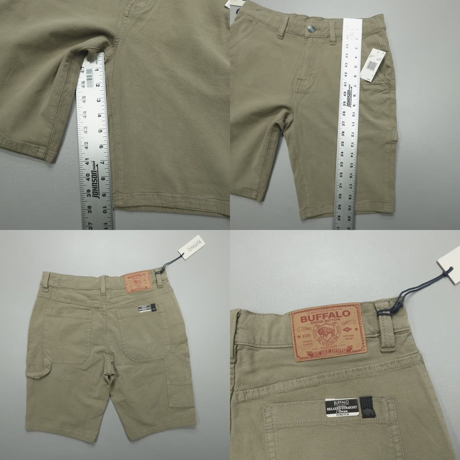 Buffalo David Bitton Buffalo David Bitton Shorts Dean Olive Relaxed Straight Size 30 Men's Size US 30 / EU 46 - 8 Thumbnail