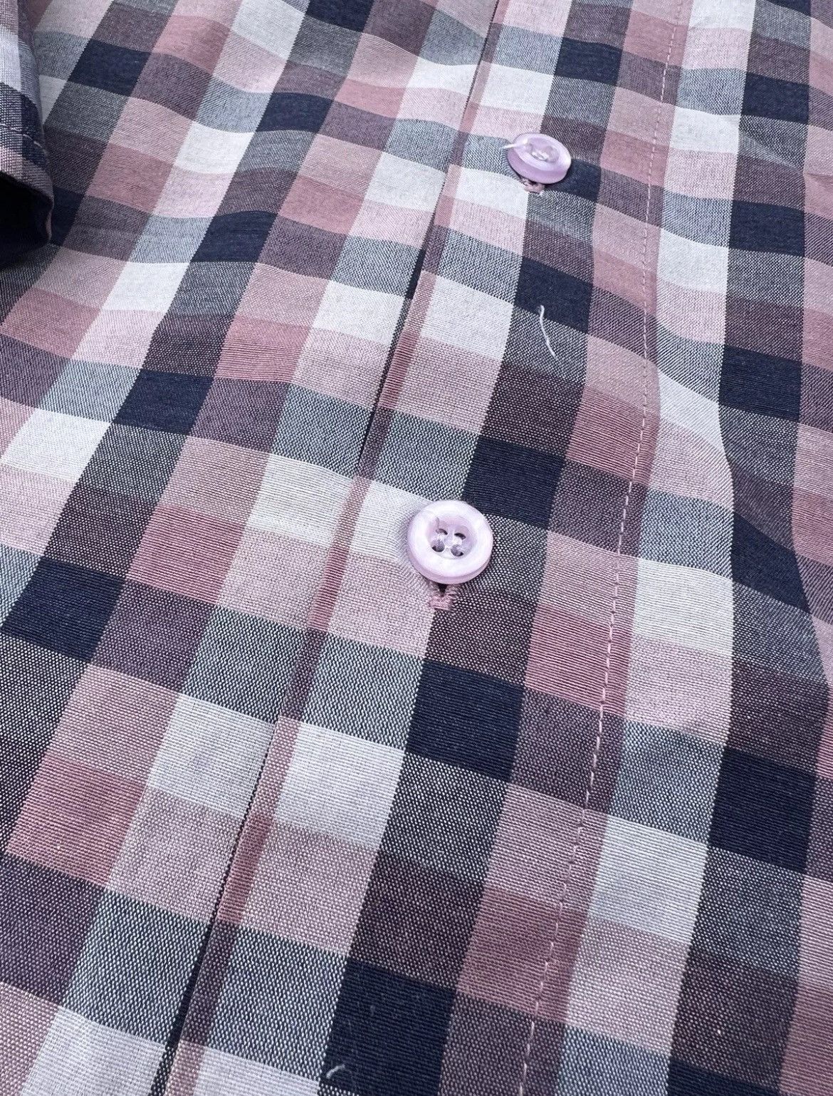 Versace × Vintage Vintage Versace Long Sleeve Button Up Collar Shirt Size US XL / EU 56 / 4 - 5 Thumbnail