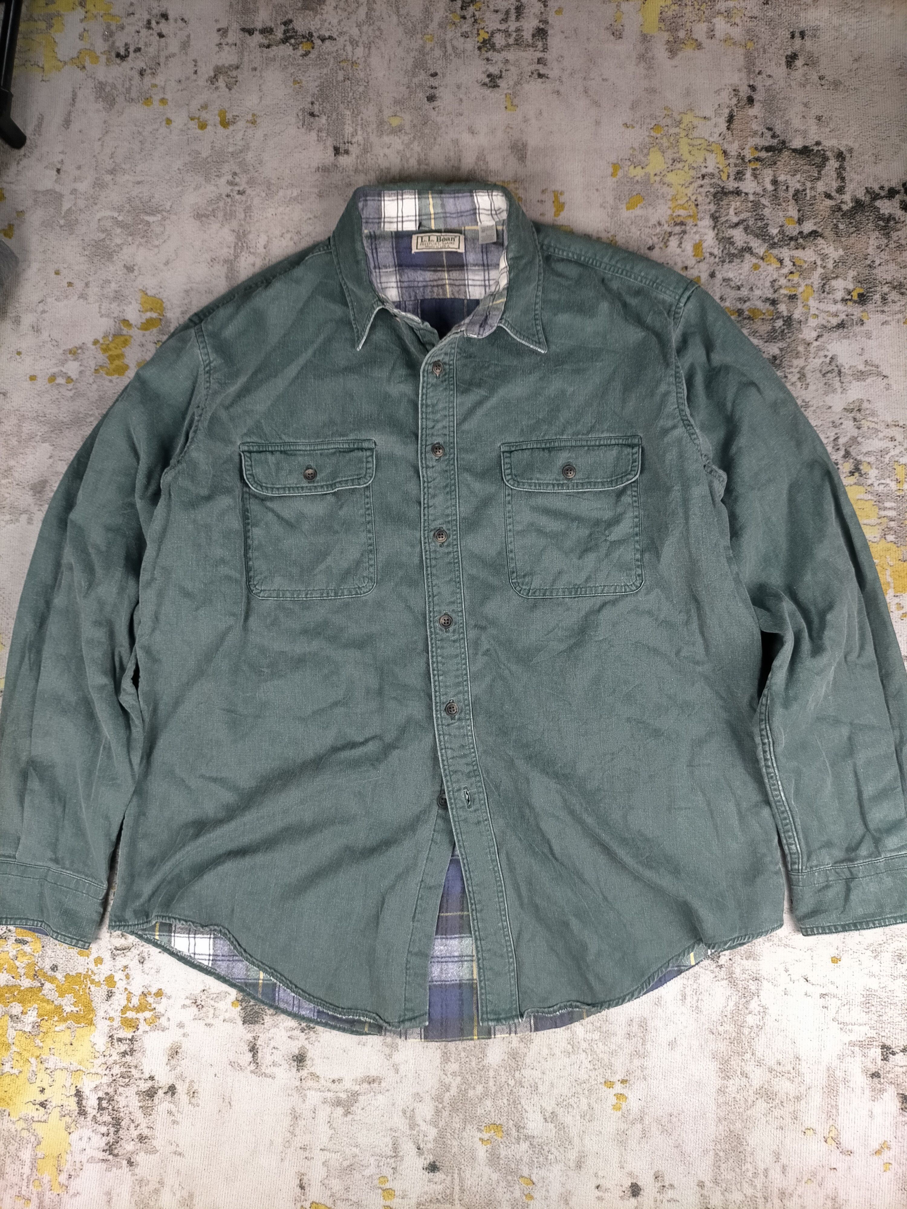 Vintage 80s LL Bean Flannel Shirt