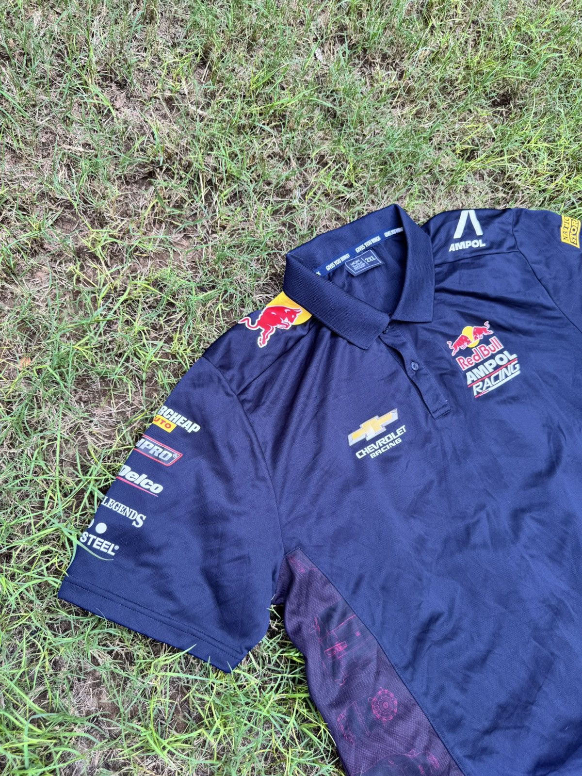 Red Bull Red Bull Ampol Racing Team Men's Polo Size US XXL / EU 58 / 5 - 4 Thumbnail
