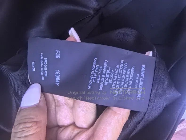 Saint Laurent Paris Saint Laurent Paris Vest Size XS / US 0-2 / IT 36-38 - 7 Thumbnail