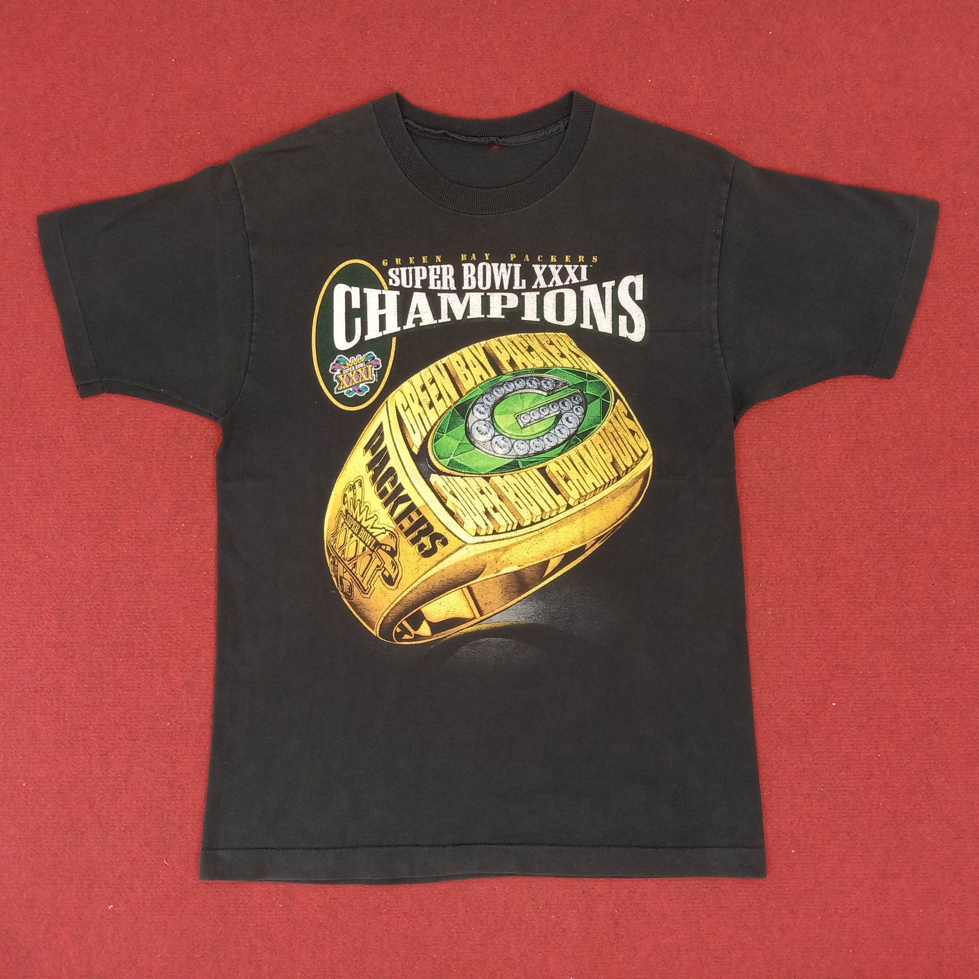NFL × Vintage Green Bay Packers American Sports NFL Vintage Tshirt Size US M / EU 48-50 / 2 - 1 Thumbnail