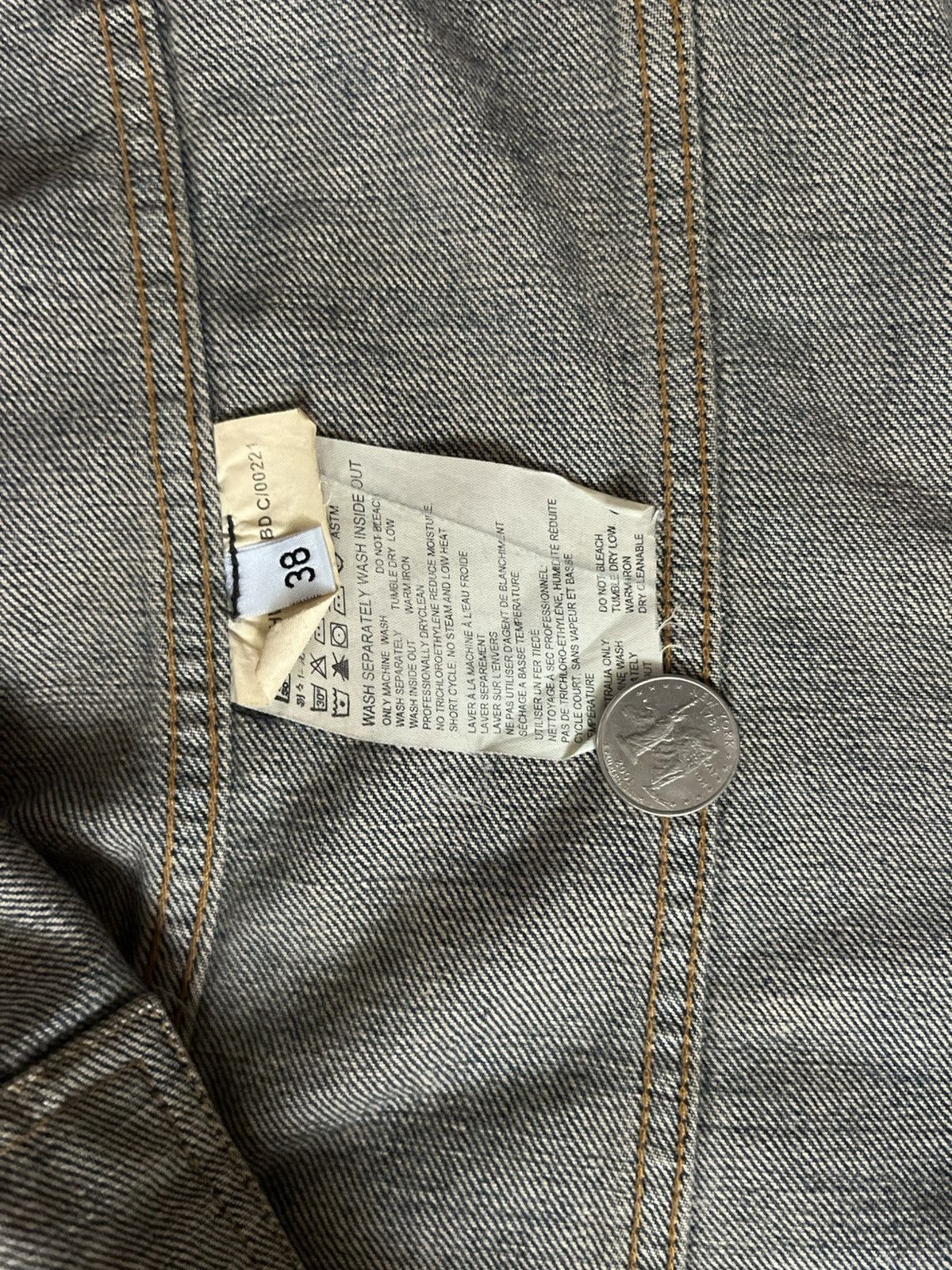 Helmut Lang Helmut Lang Denim Jacket Size US XS / EU 42 / 0 - 5 Thumbnail