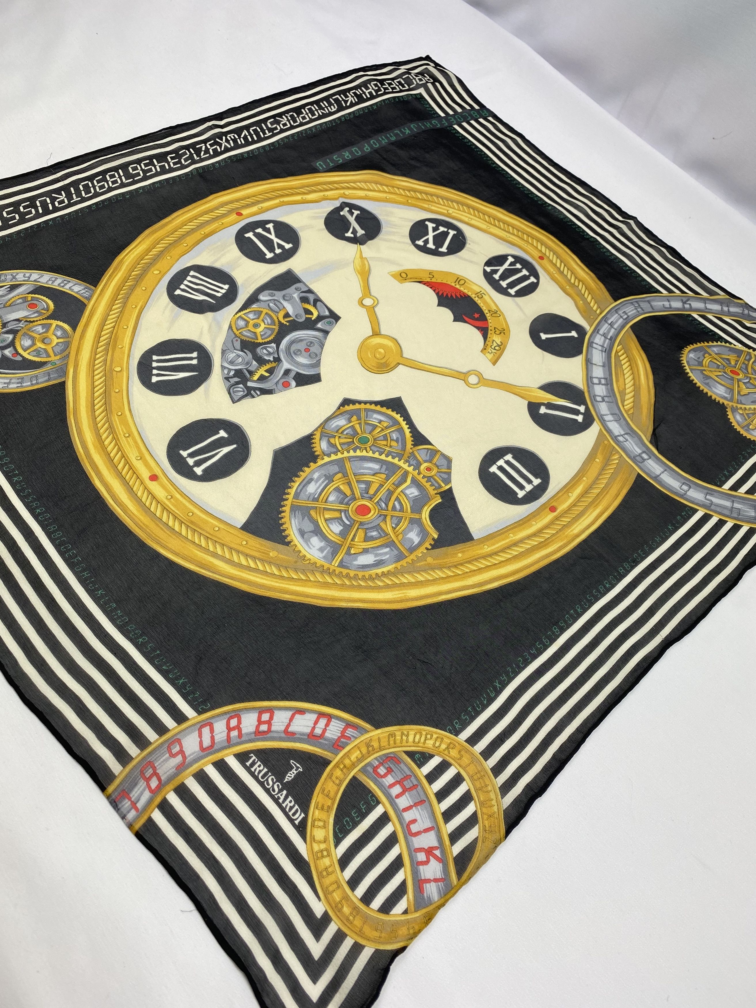 Trussardi × Vintage Trussardi Handkerchief / Bandana / Neckerchief Size ONE SIZE - 4 Thumbnail