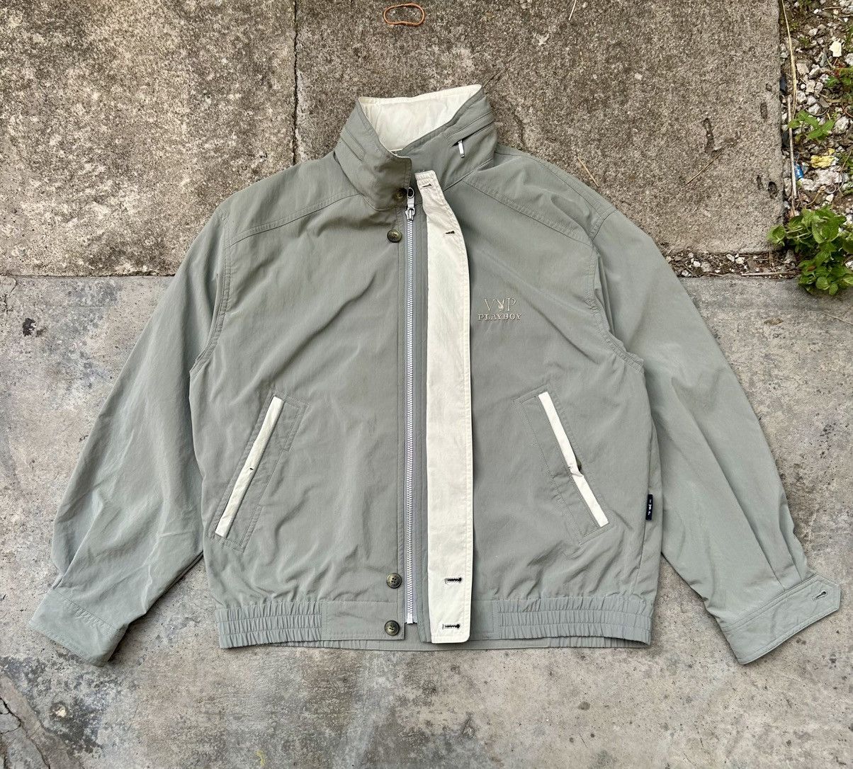 Vintage Vintage Playboy Collection Embroidery Logo Bomber Jacket Size US M / EU 48-50 / 2 - 1 Thumbnail