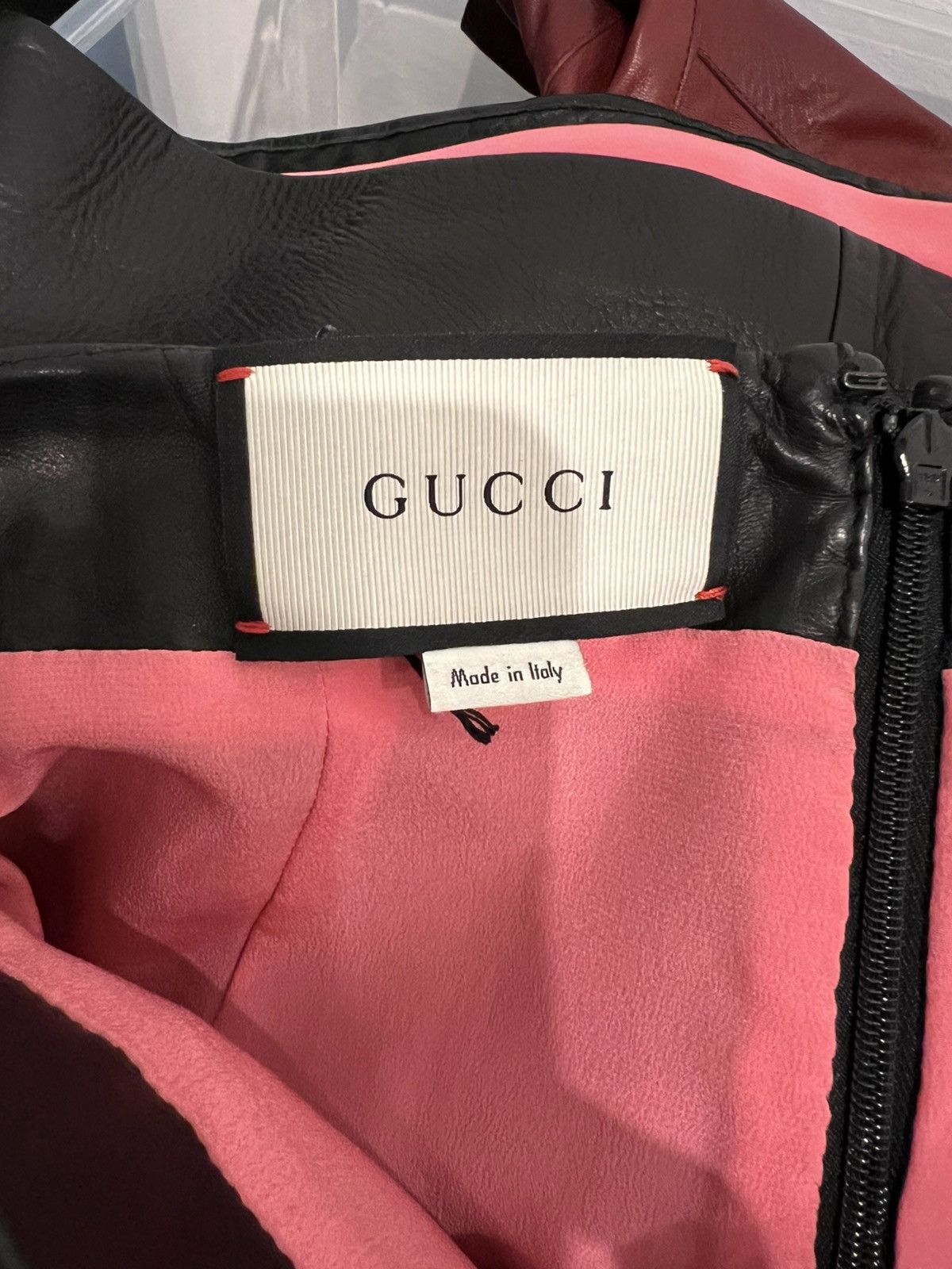 Gucci Gucci Resort 2017 Leather Mini Skirt Size 27" / US 4 / IT 40 - 5 Thumbnail
