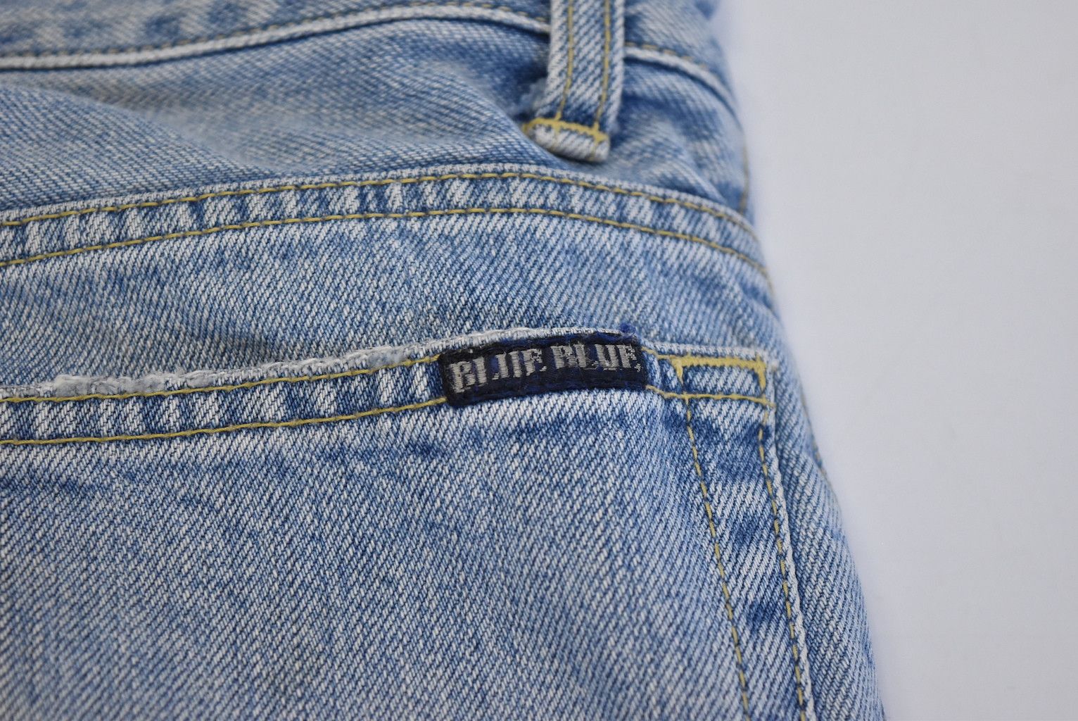 Blue Blue Japan damaged denim shorts 22631 - 444 58 Size US 31 - 11 Thumbnail