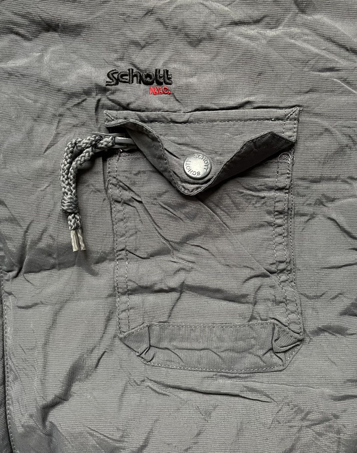 Schott × Vintage Vintage USA Schott NYC Extreme Cold Wheather Nylon Parka Xl Size US XL / EU 56 / 4 - 5 Thumbnail