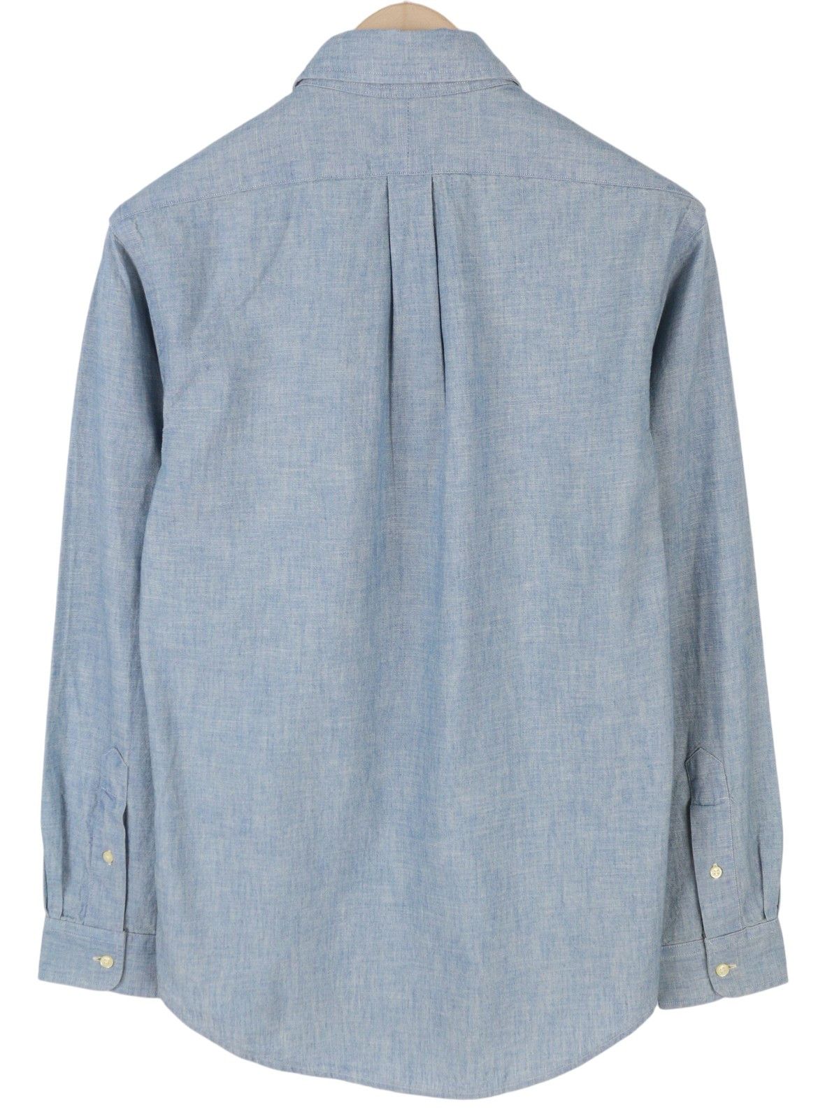 Ralph Lauren CORE REPLEN XL Blue Faded Button-Down Custom Fit 86997 Size US XL / EU 56 / 4 - 2 Thumbnail