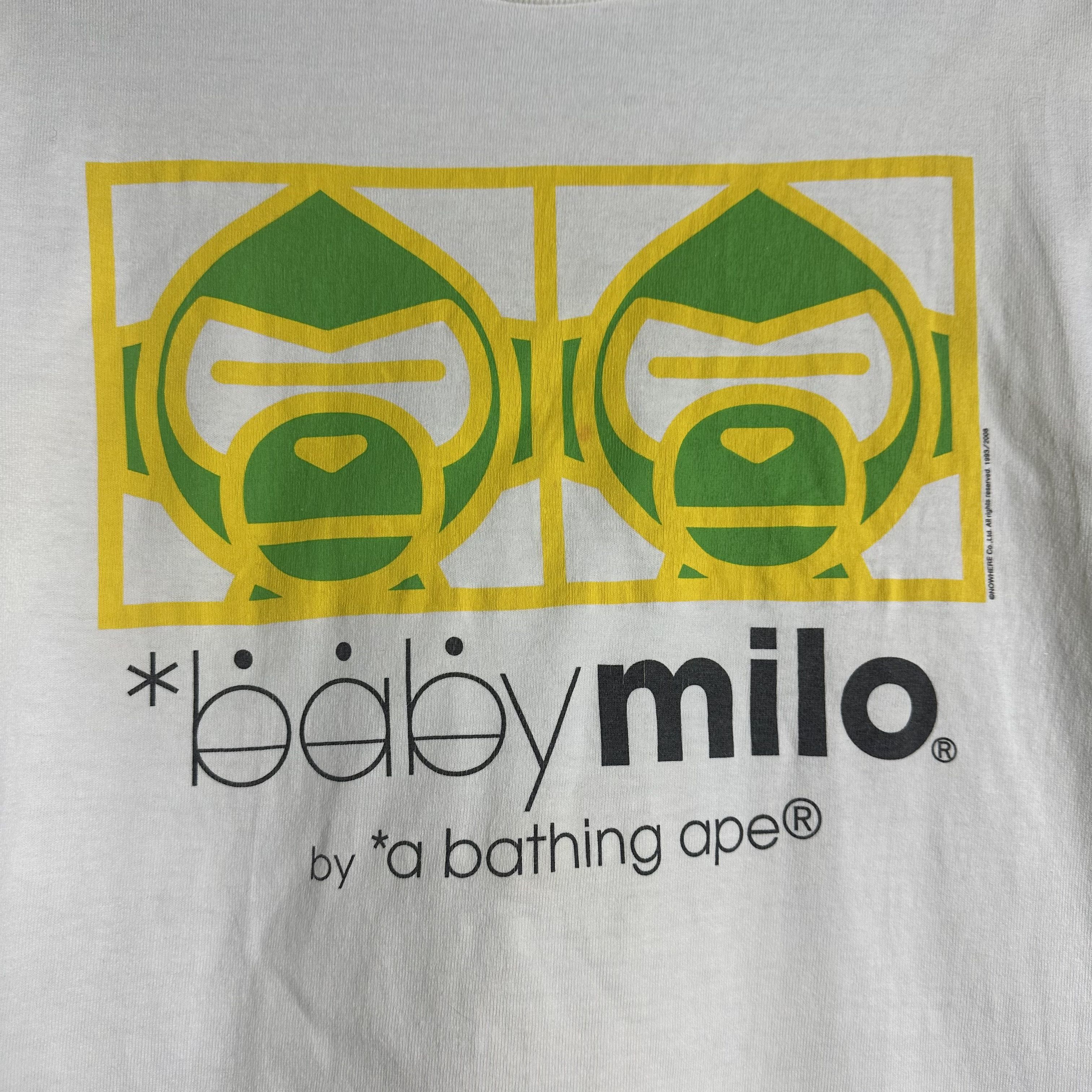 Bape 🔥RARE🔥Vintage Baby Milo Alien BAPE T-shirt Single Stich Size US S / EU 44-46 / 1 - 2 Thumbnail