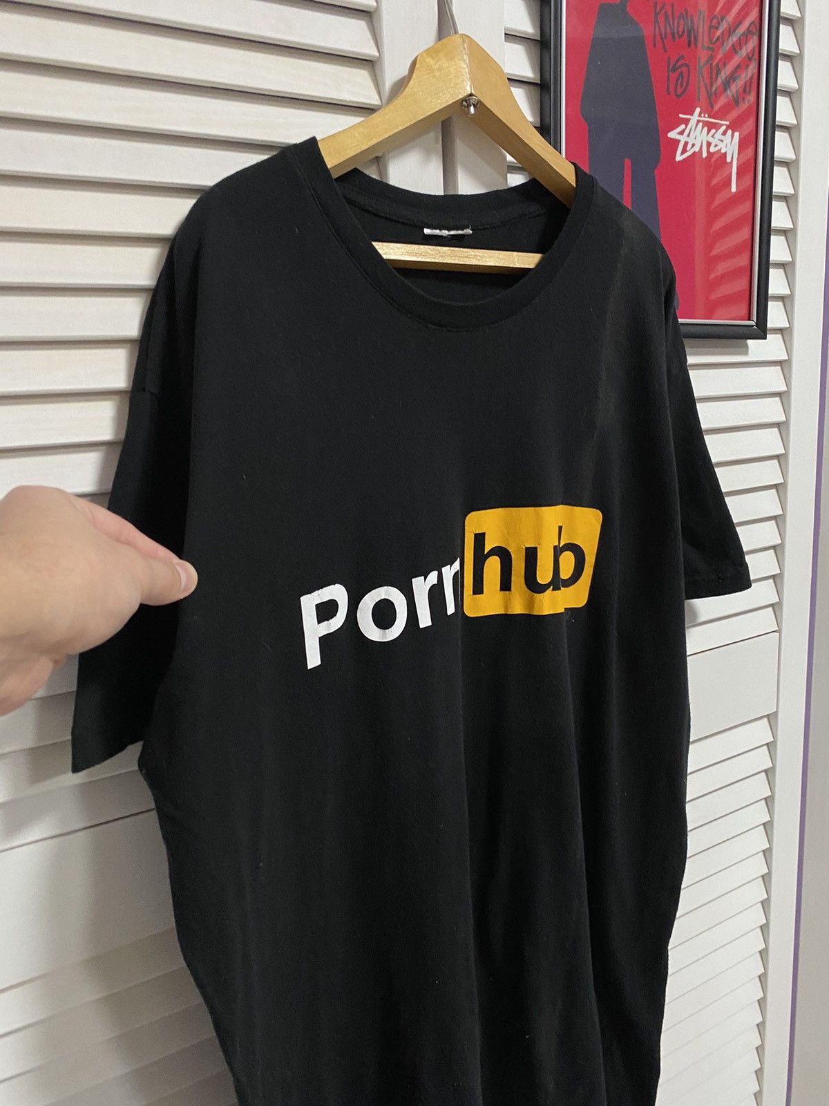 Band Tees T Shirt Tee PornHub Sex 18+ Big Logo Graphic Size US L / EU 52-54 / 3 - 2 Thumbnail